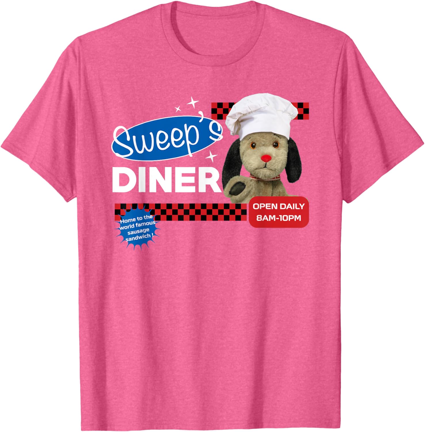 Sooty Sweeps Diner Open Daily T-Shirt for Foodies and Casual Wear - 10