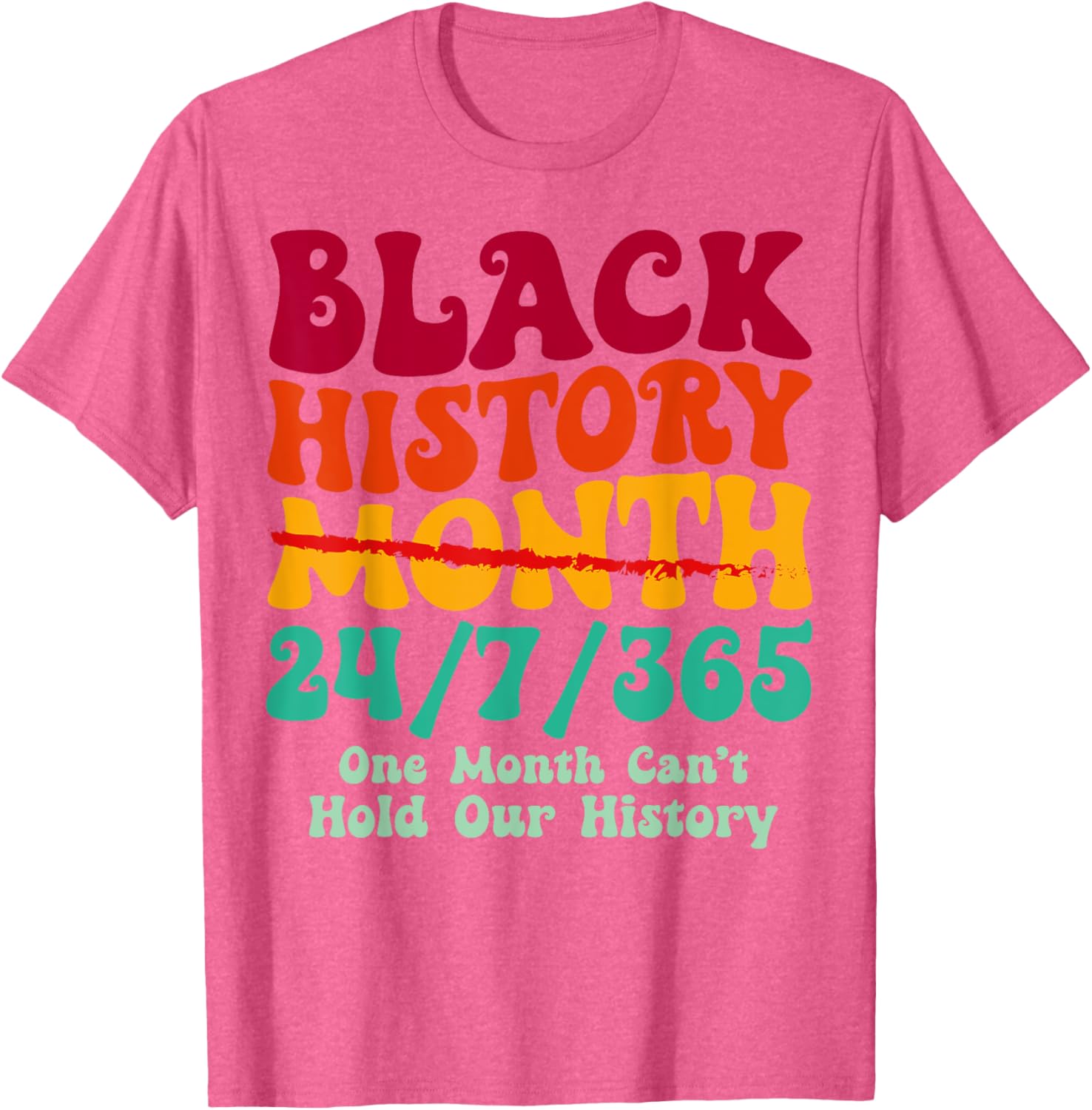 Groovy Black History Month Melanin Afro T-Shirt for Men and Women - 3