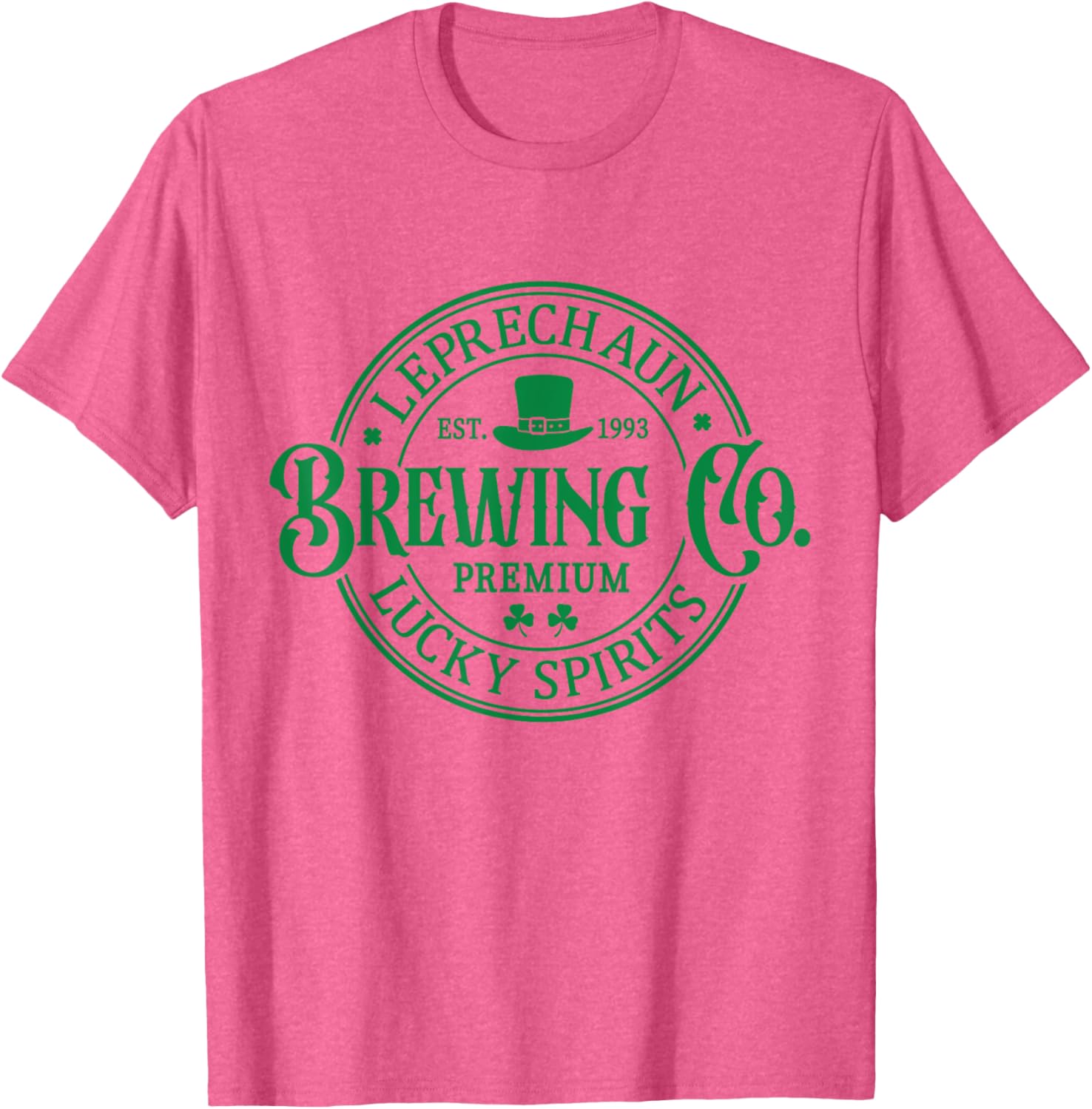 Leprechaun Brewing Co St. Patrick's Day T-Shirt for Festive Fun - 2