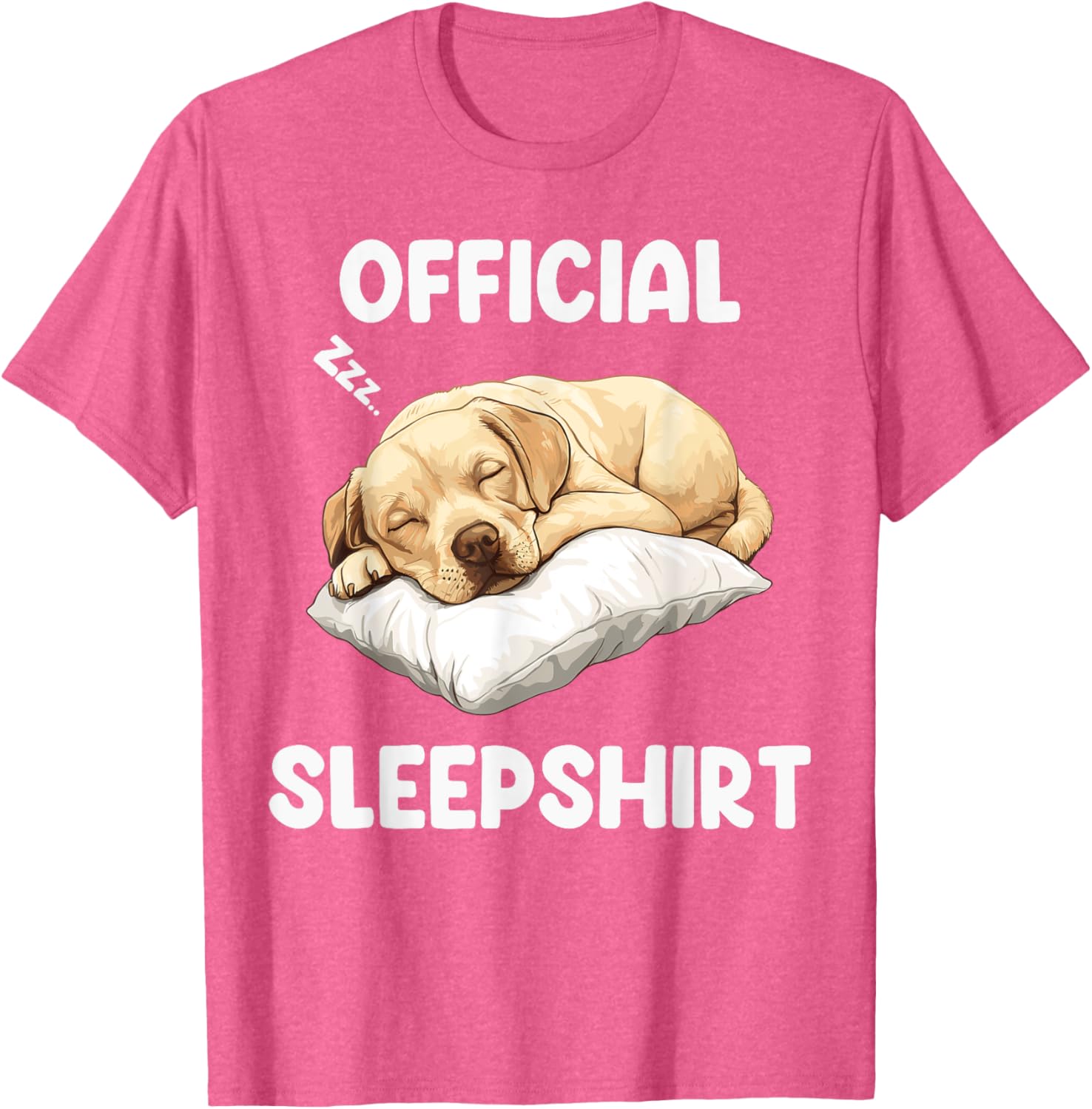 Funny Labrador Sleepshirt for Dog Lovers Comfortable Sleepwear T-Shirt - 12
