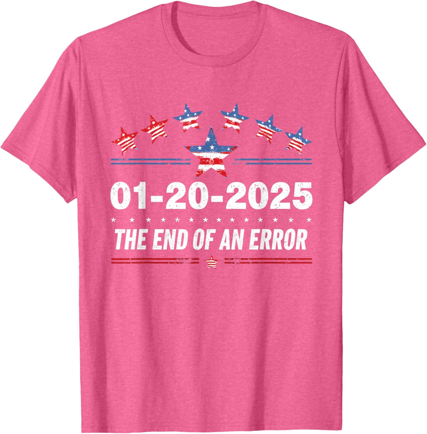Patriotic Change 2025 Graphic Tee for Adults - Classic Fit, Crew Neck - 26
