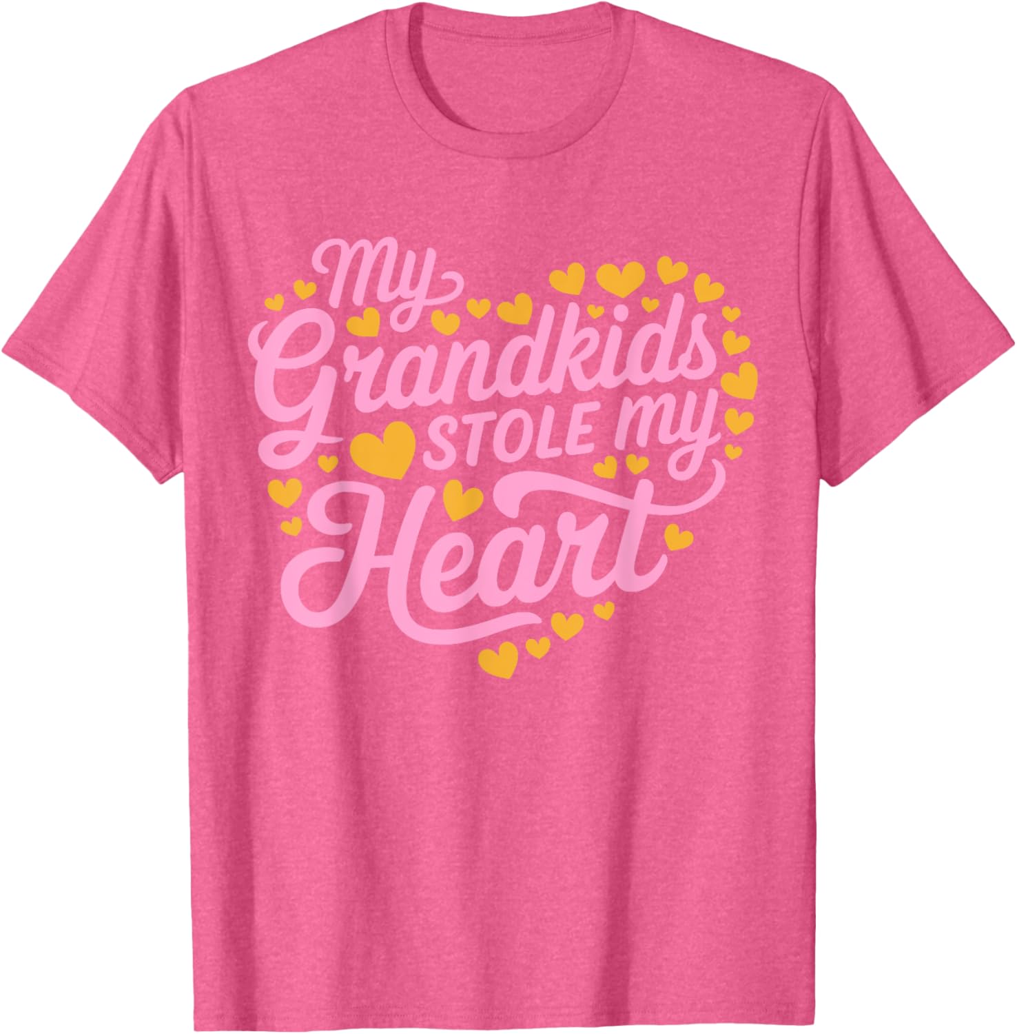 My Grandkids Stole My Heart T-Shirt for Grandma and Nana Lovers - 20