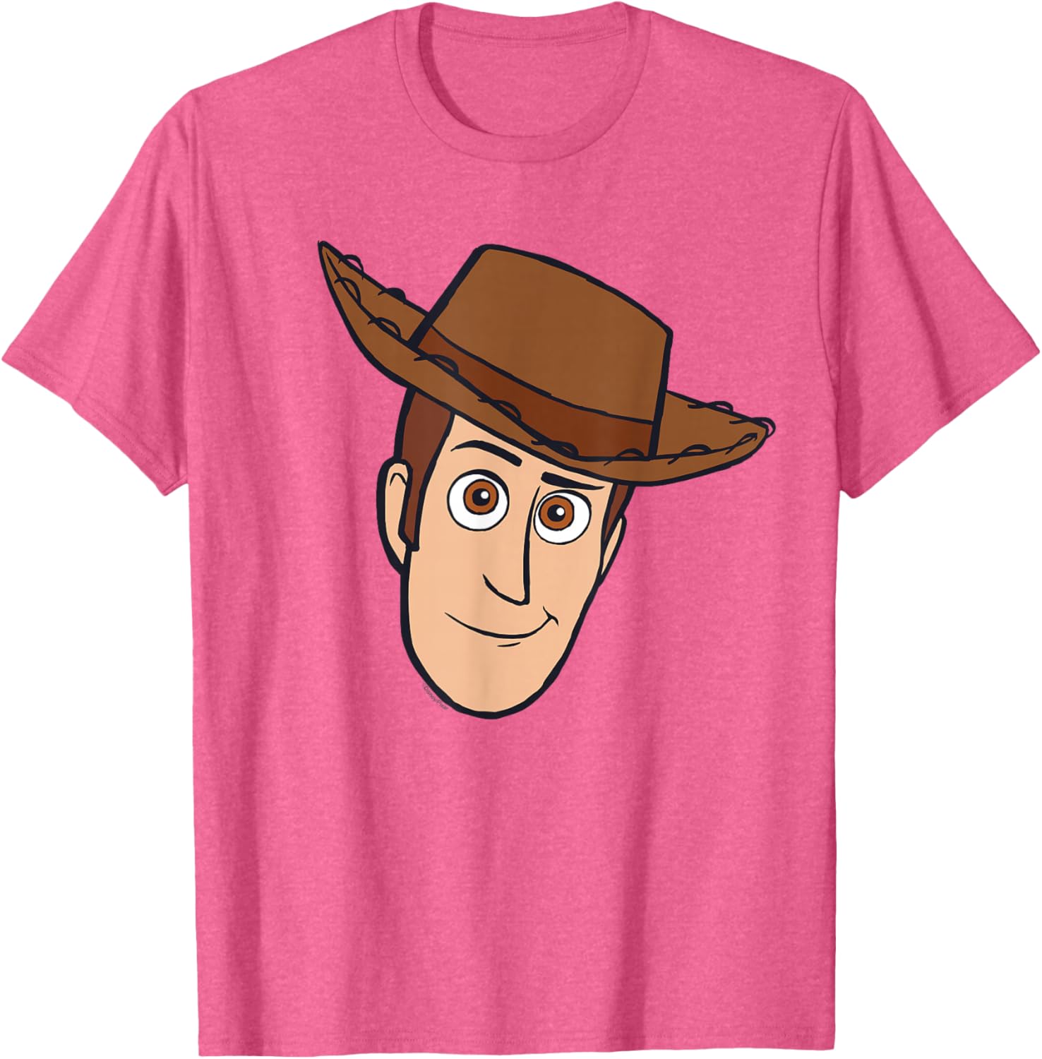 Disney Pixar Toy Story Sheriff Woody Big Face T-Shirt for Kids and Adults - 12