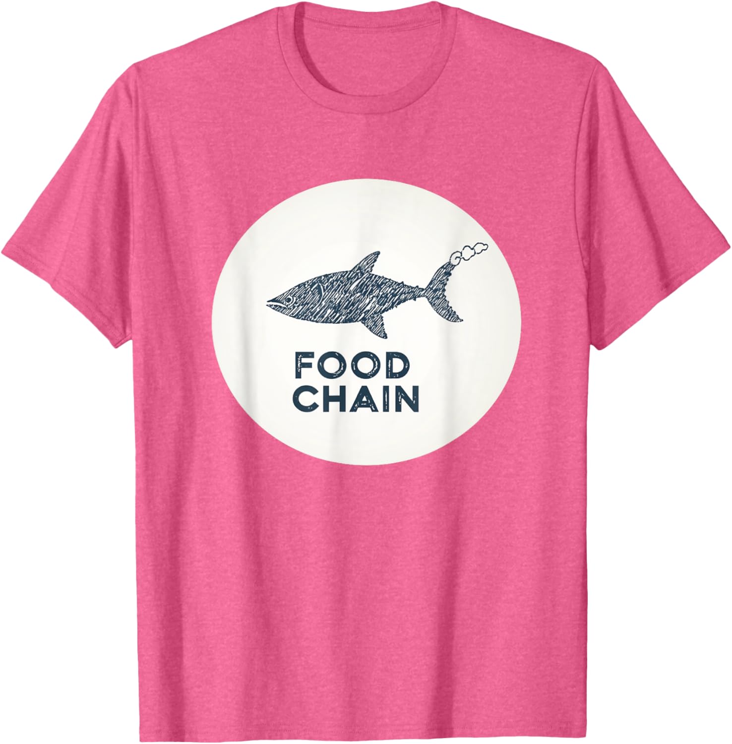 Fun Food Chain T-Shirt with Colorful Fish Costume for Kids - 9