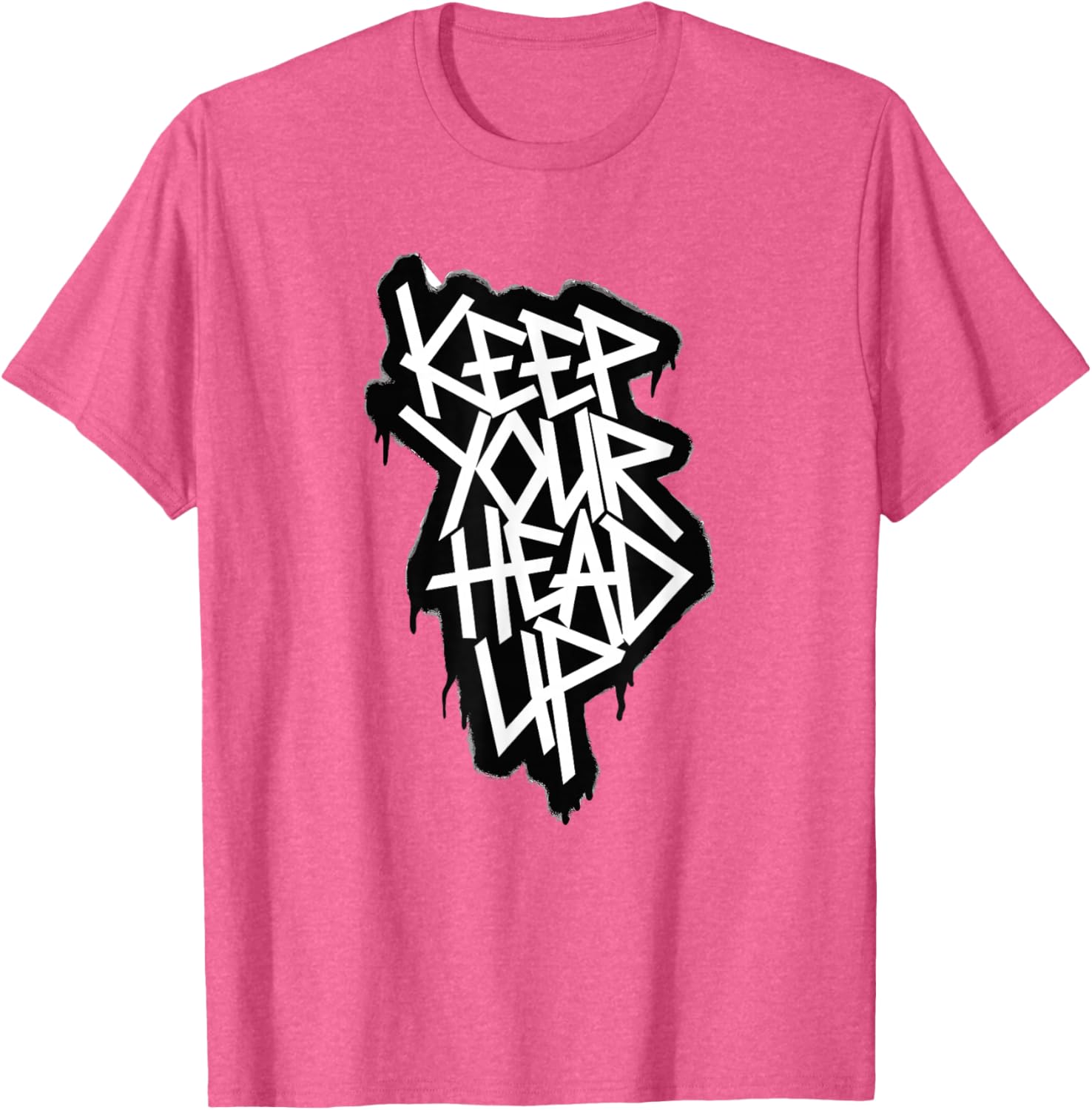 Keep Your Head Up Inspirational T-Shirt for Positive Vibes and Style - 10