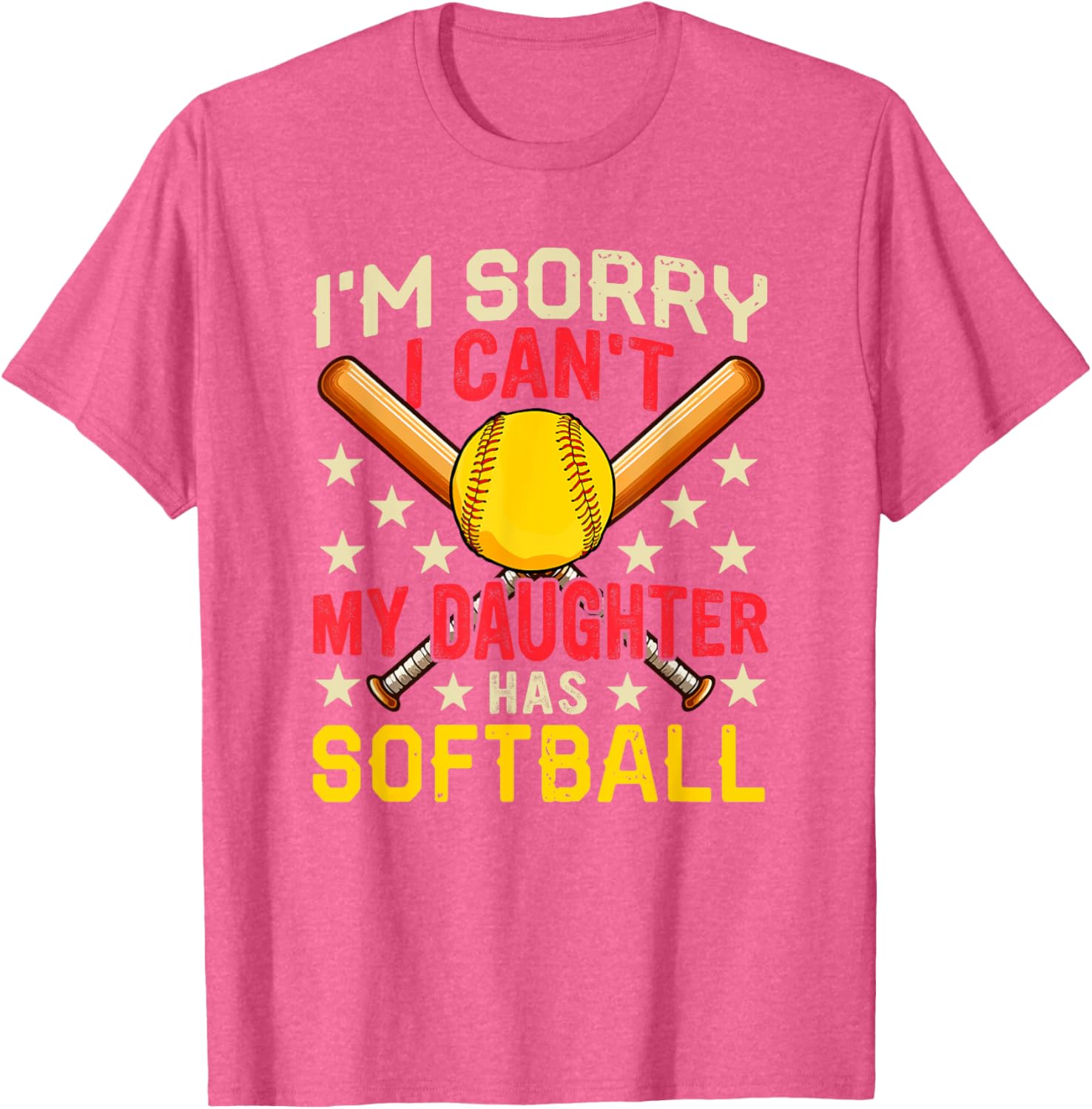 Funny Softball Player Costume Family T-Shirt for Daughters and Fans - 11