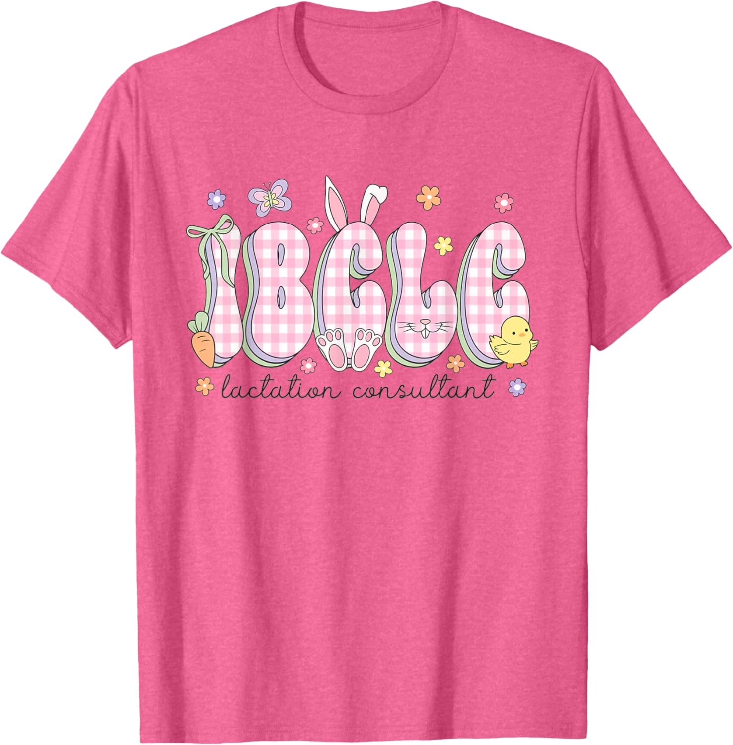 IBCLC Lactation Consultant Easter T-Shirt for Breastfeeding Education - 1