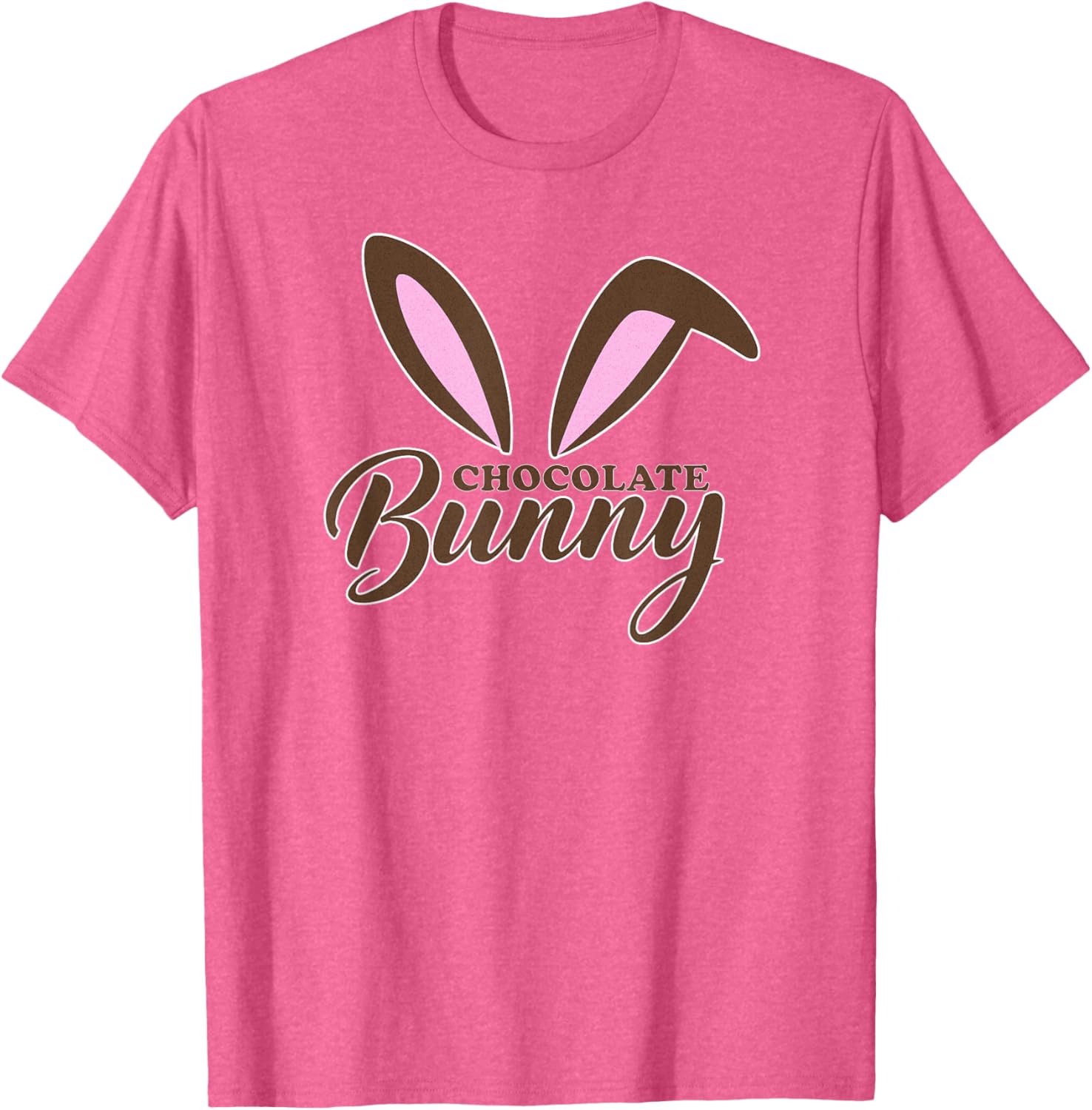 Cute Chocolate Bunny Easter Outfit T-Shirt for Kids and Adults - 13