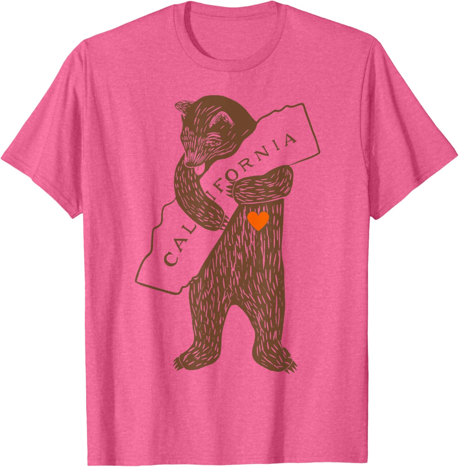 California Strong Grizzly Bear T-Shirt for Outdoor Enthusiasts - 8