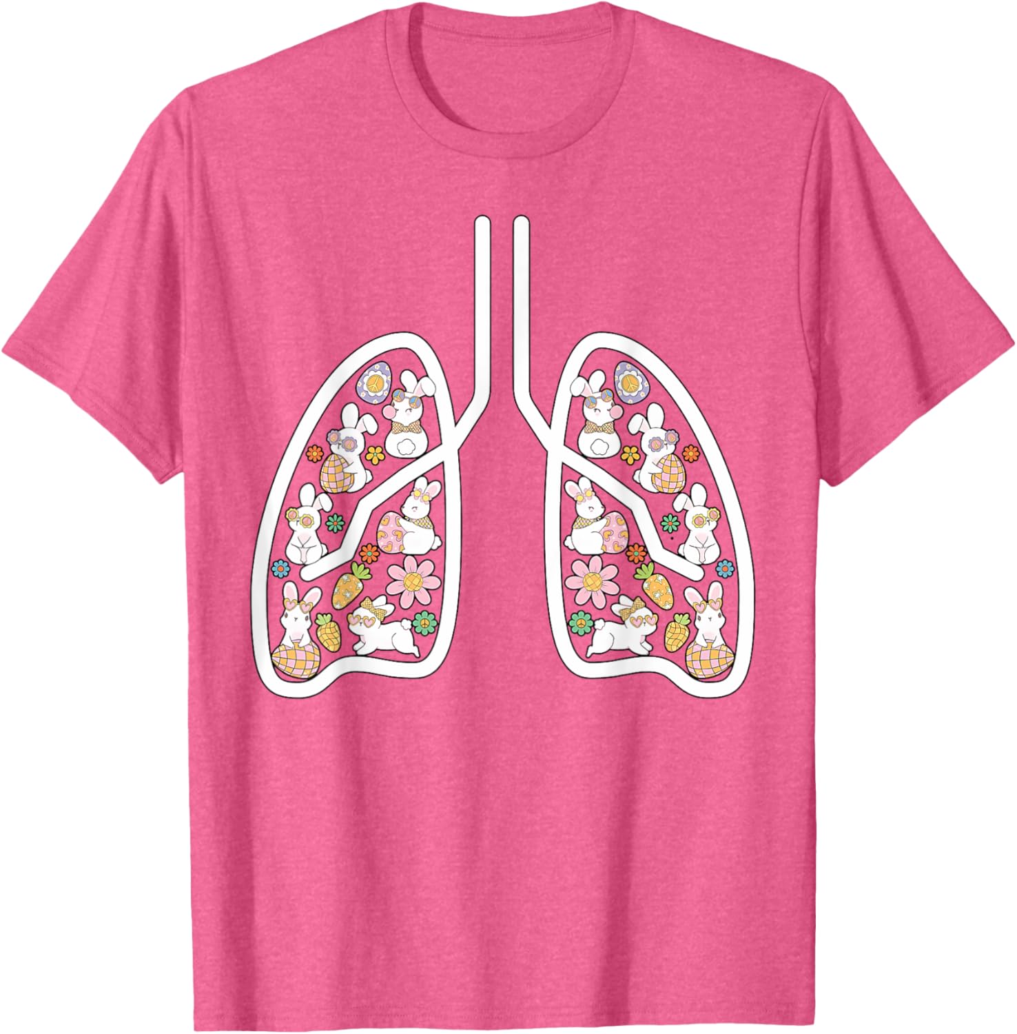 Respiratory Therapist Easter Lungs Nurse T-Shirt for Pulmonologists - 10