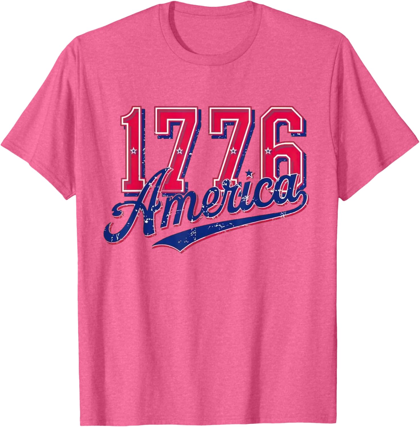 USA Patriotic American Flag 4th of July T-Shirt Celebrating 1776 - 8