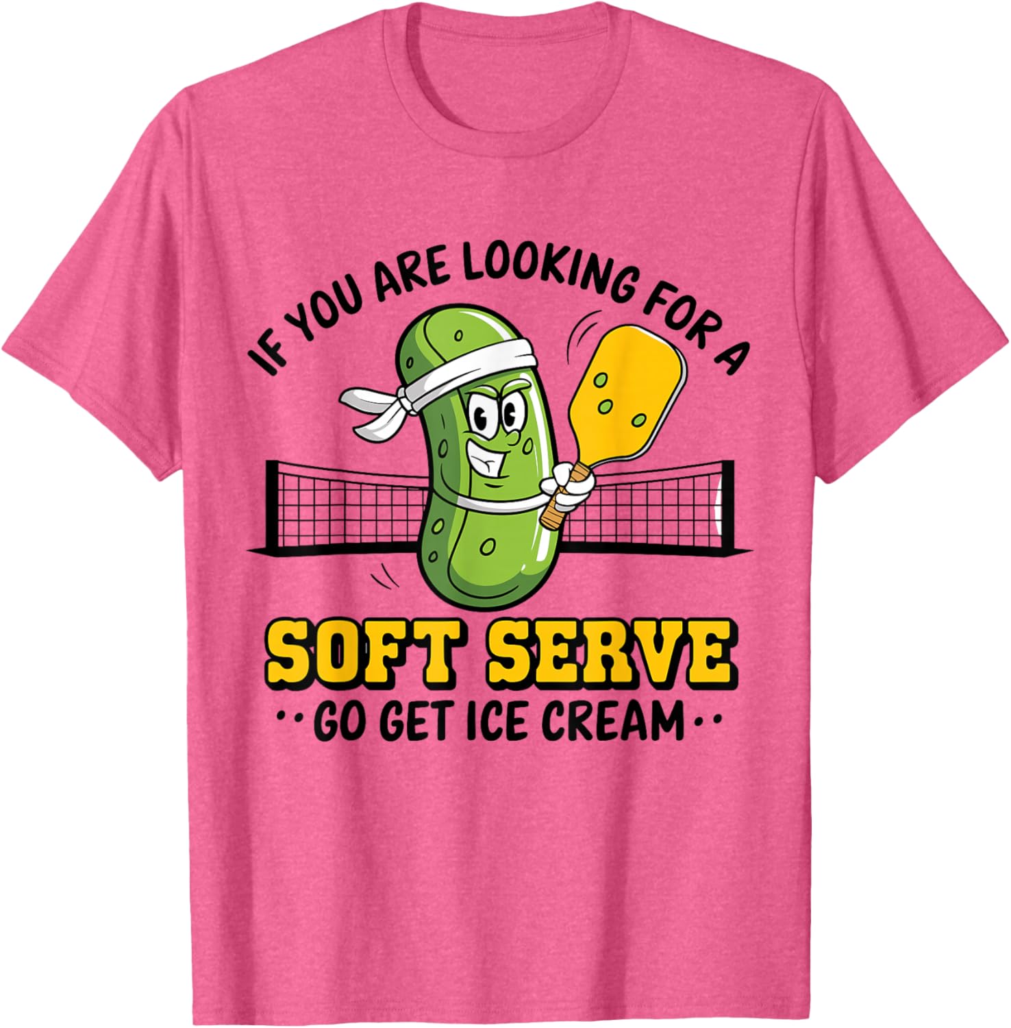 Funny Pickleball T-Shirt for Paddleball Lovers of All Ages - 1