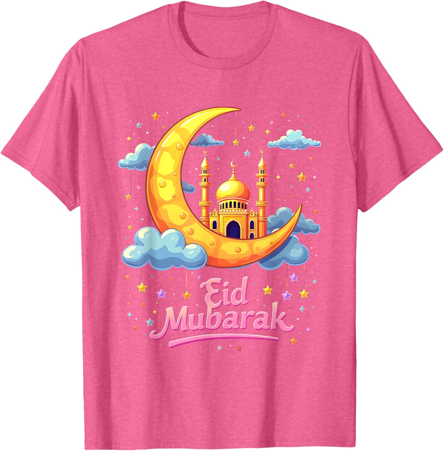 Mubarak Kareem Eid Al-Fitr T-Shirt for Happy Ramadan 2025 Celebrations - 8