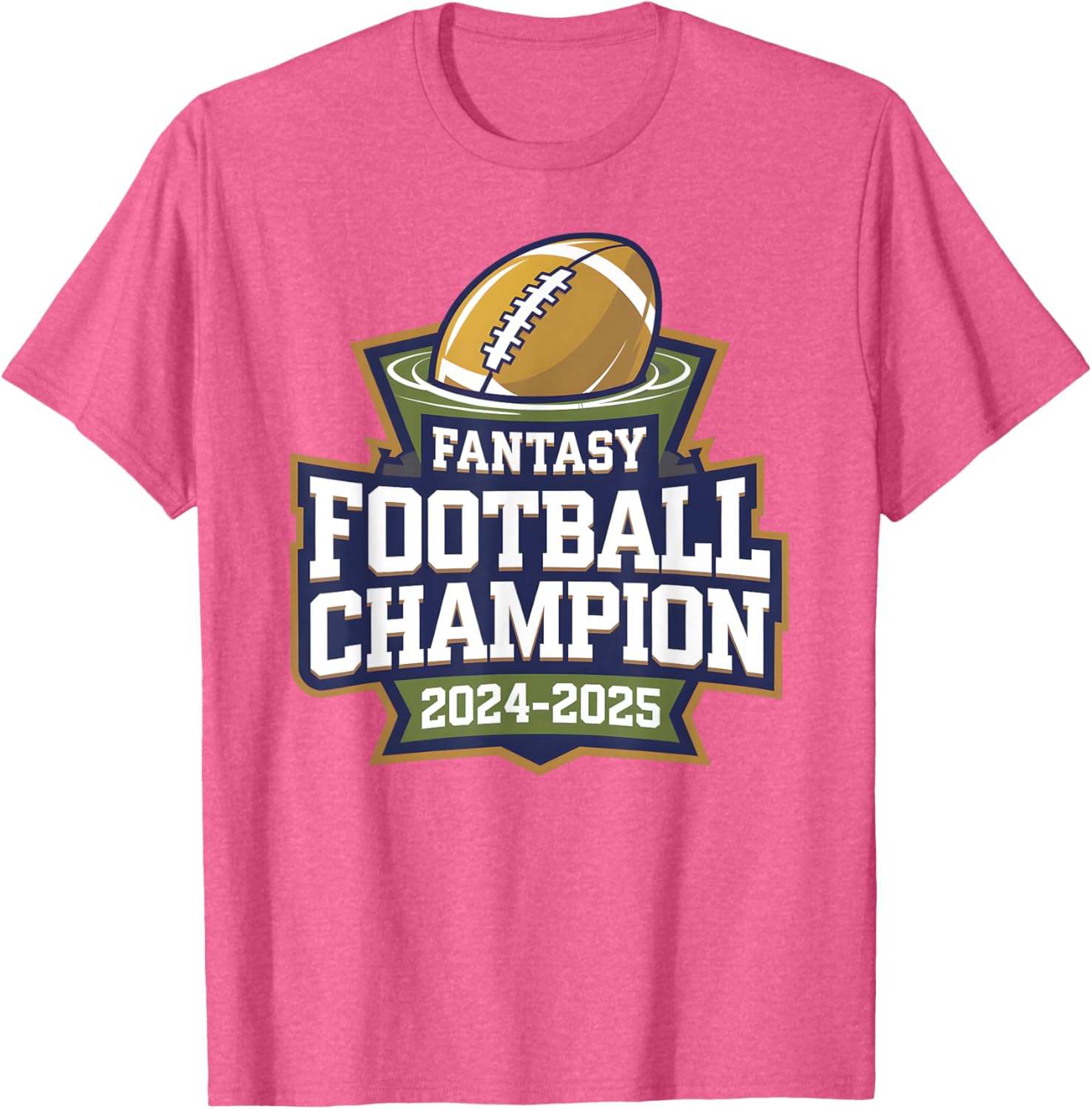 Fantasy Football Champion T-Shirt for Men and Boys 2024-2025 - 3