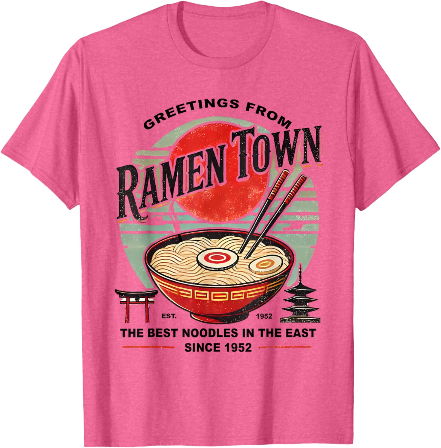 Vintage Japanese Ramen T-Shirt for Food Lovers and Fashion Enthusiasts - 4