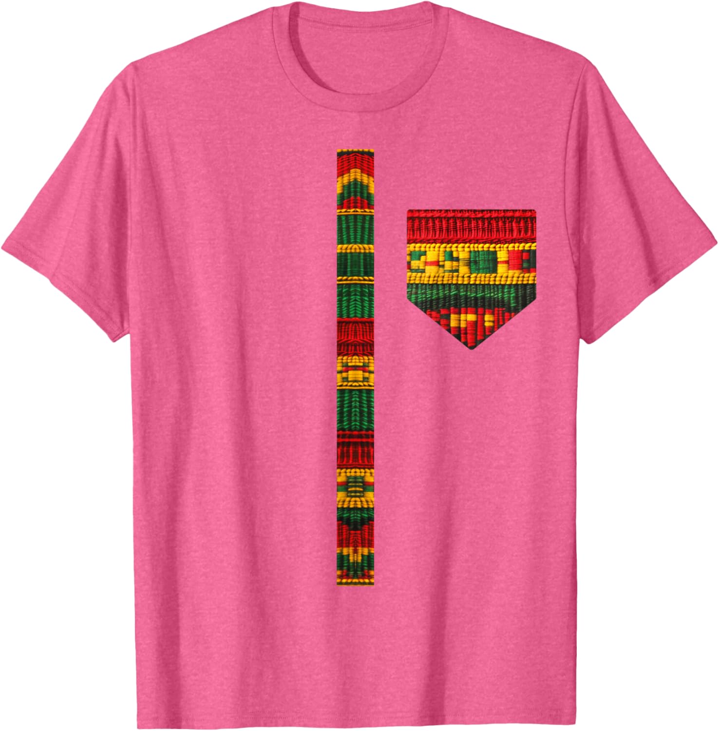 Stylish African Print Dashiki Kente Art T-Shirt for Men and Boys - 28
