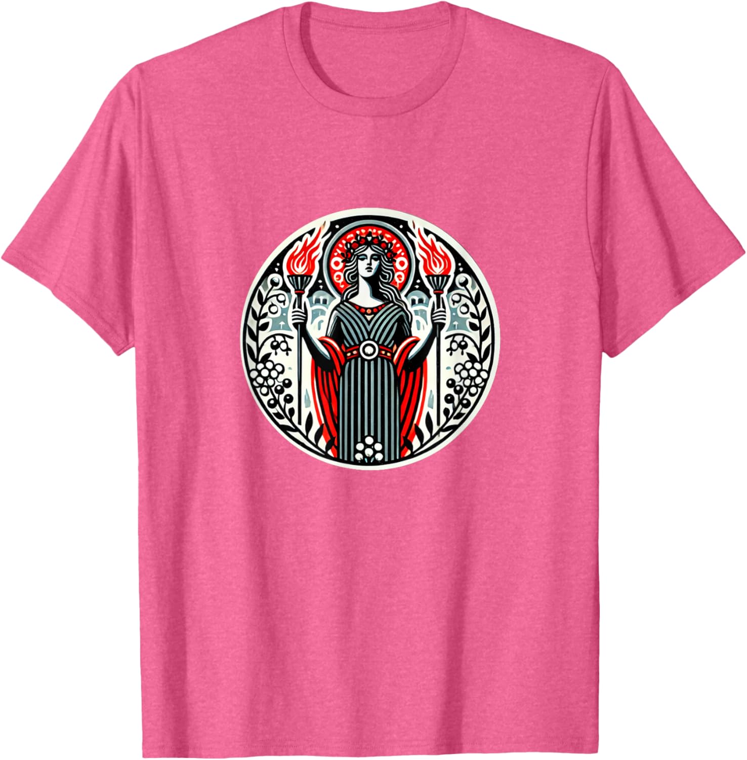 Hecate Goddess Illustration Crone T-Shirt for Unique Style Lovers - 25