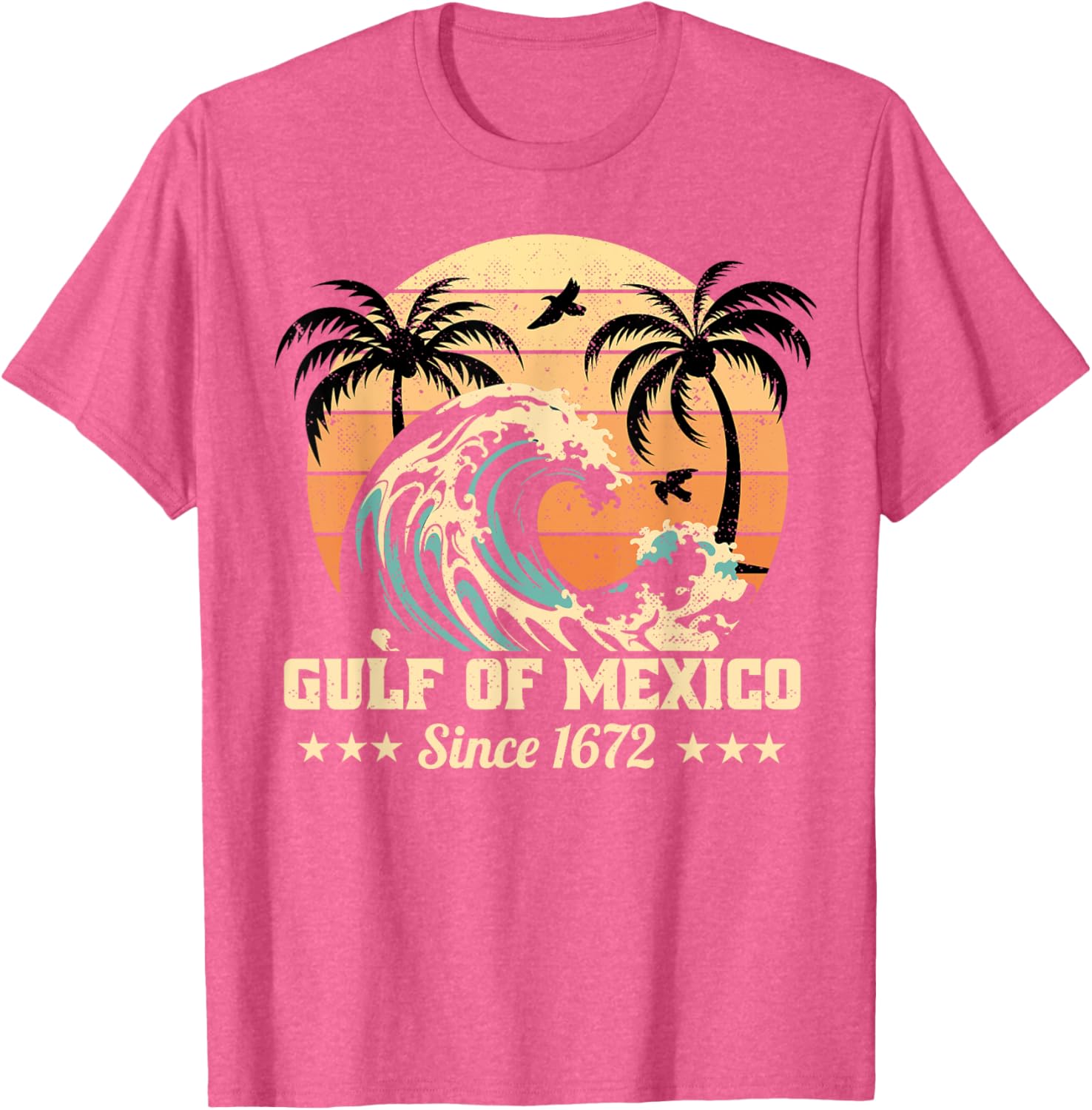 Vintage Gulf of Mexico T-Shirt Since 1672 Stylish and Unique Apparel - 14