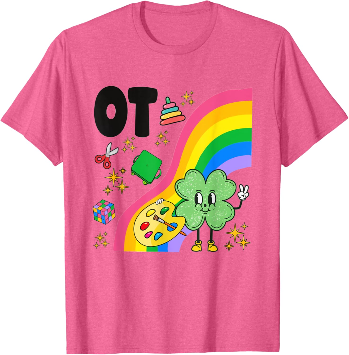 Occupational Therapy St. Patrick's Day T-Shirt for OT Assistants - 5