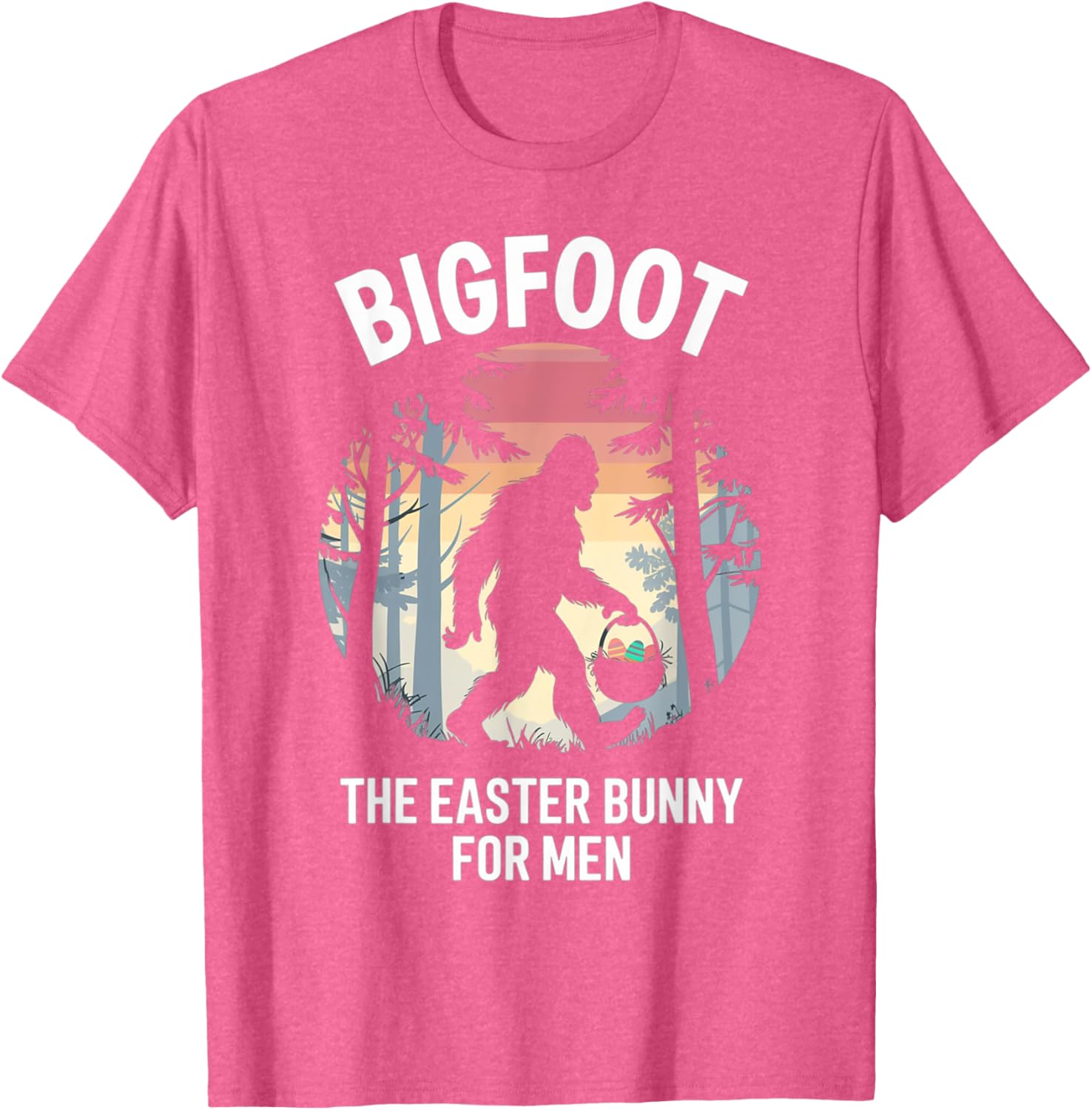 Funny Bigfoot Easter Bunny T-Shirt for Unique Holiday Style - 9