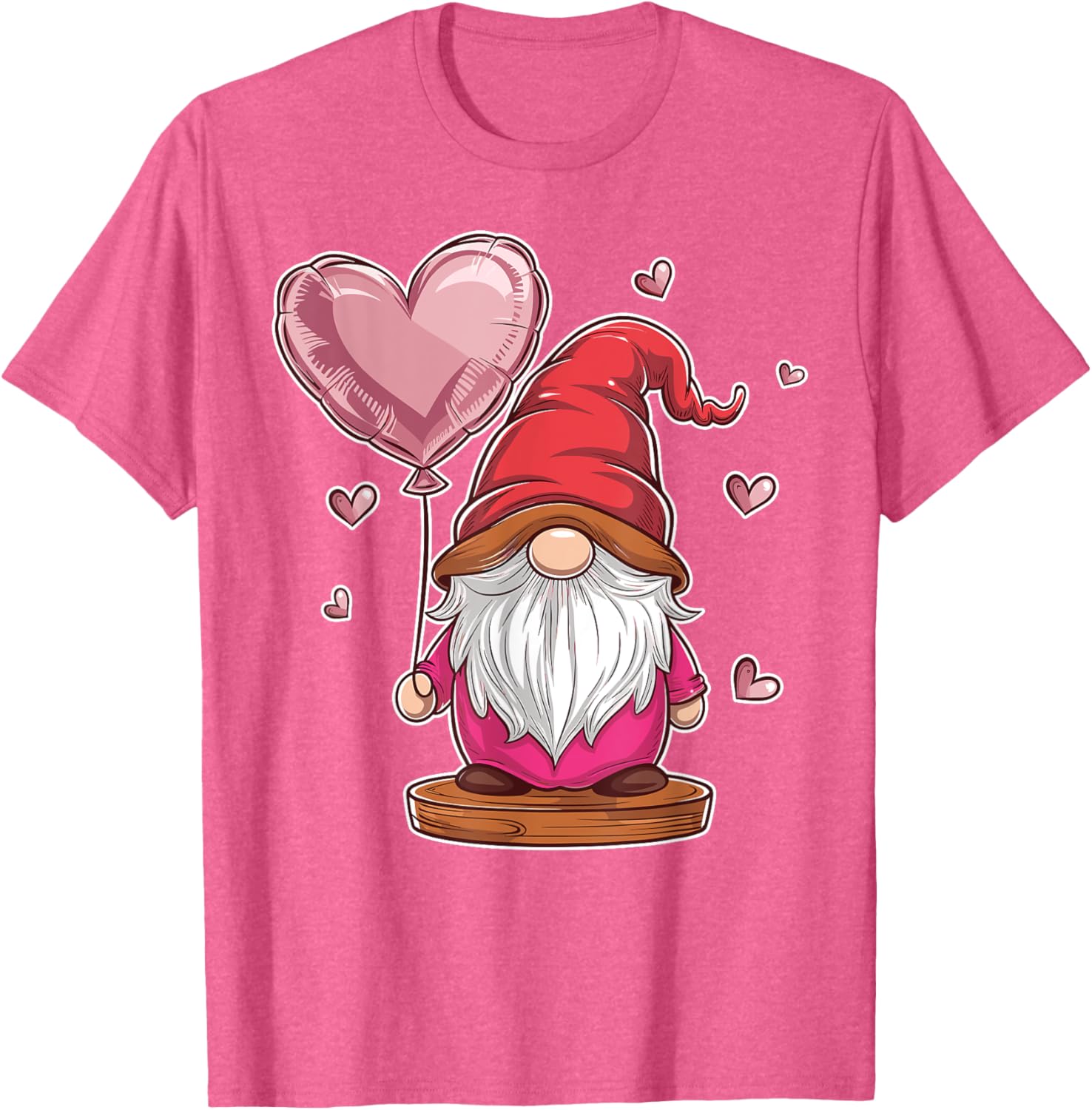 Gnome Valentine's Day Love Heart Kids T-Shirt for Fun and Style - 25