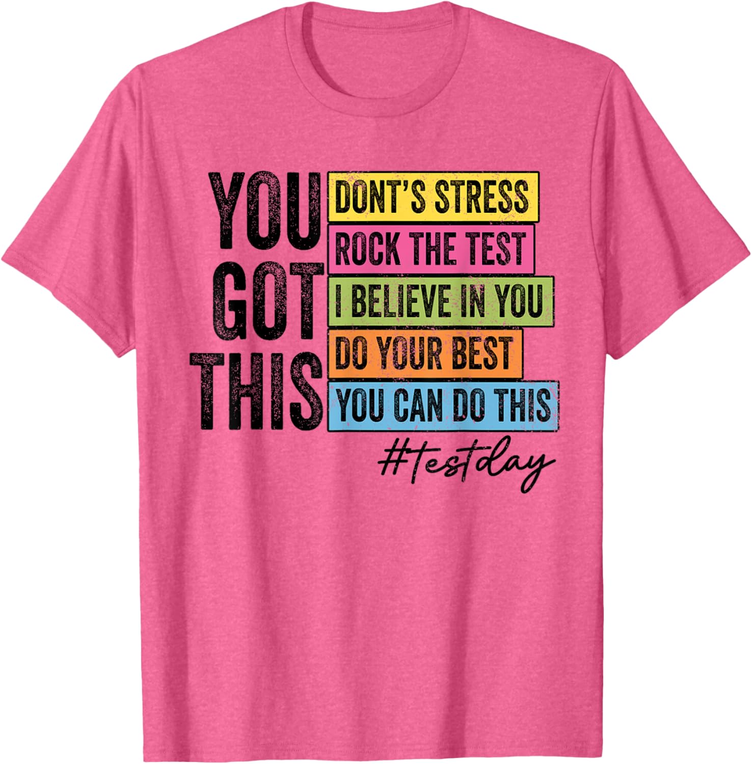 Retro You Got This Shirt Perfect for Exam Day Motivation and Style - 5