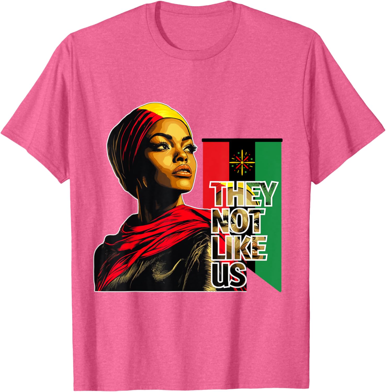 They Not Like Us Black History Month T-Shirt for Black Women - 5