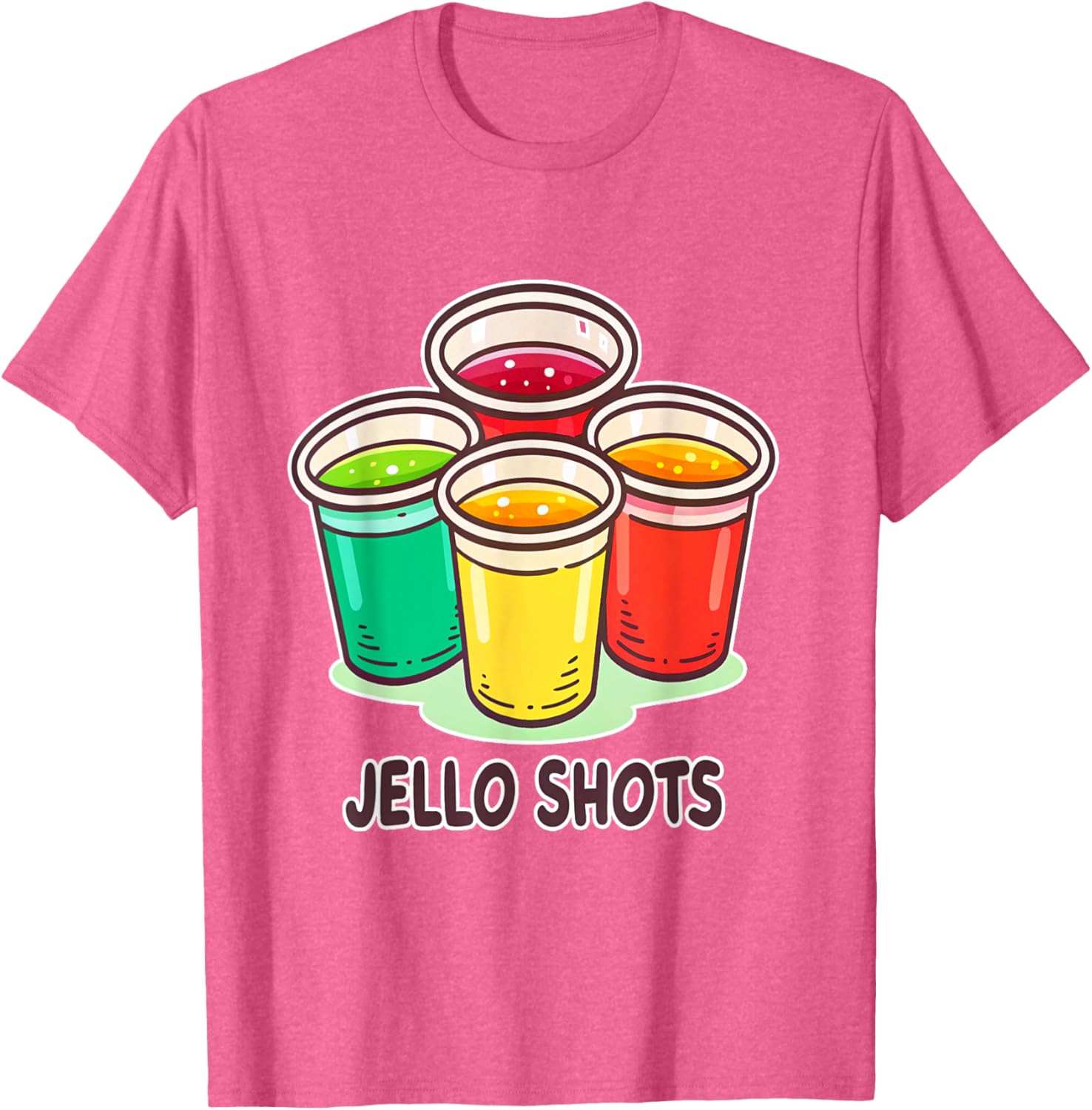 Colorful Jello Shots Party T-Shirt for Fun Celebrations and Events - 20