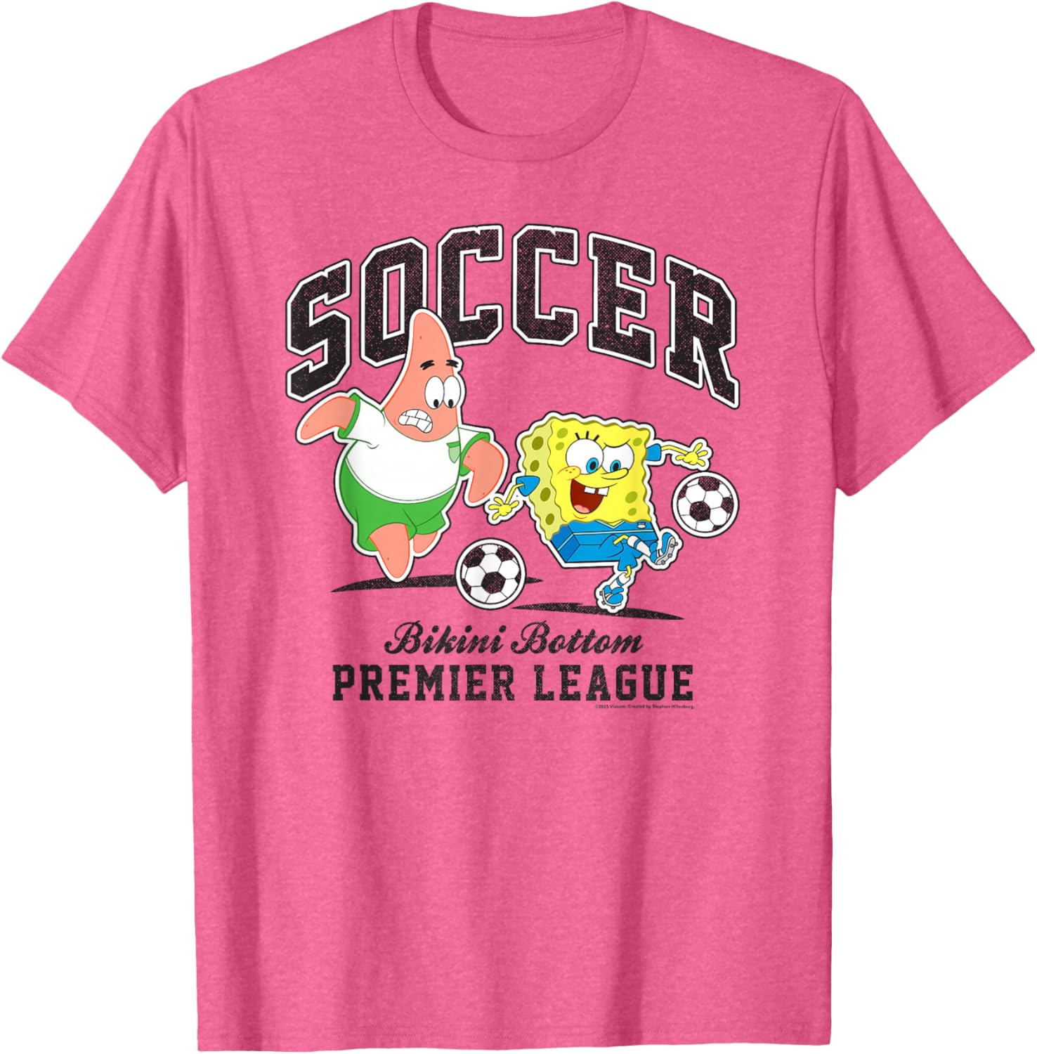 SpongeBob SquarePants Soccer T-Shirt for Bikini Bottom Fans - 2