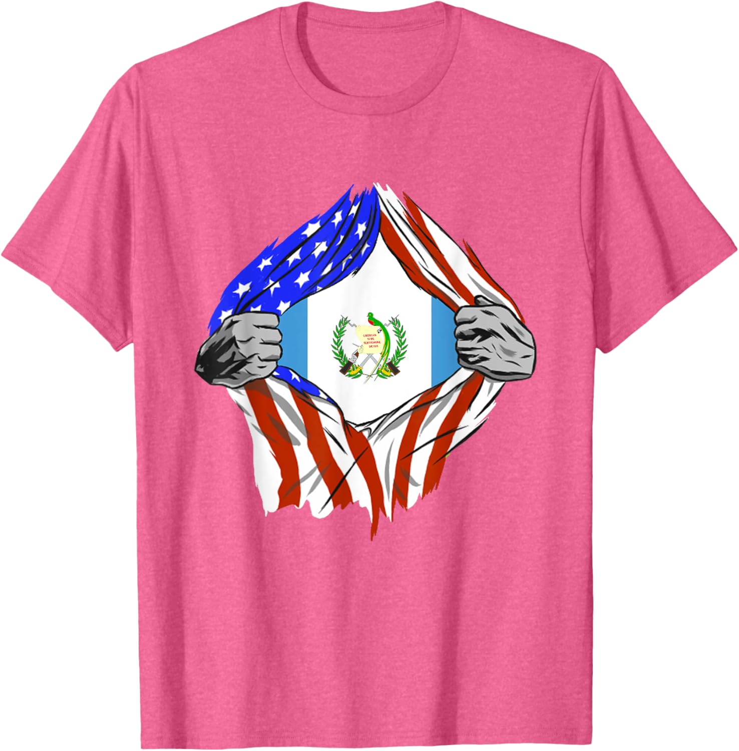 Guatemala Flag T-Shirt for Proud Patriots | Stylish American Apparel - 8