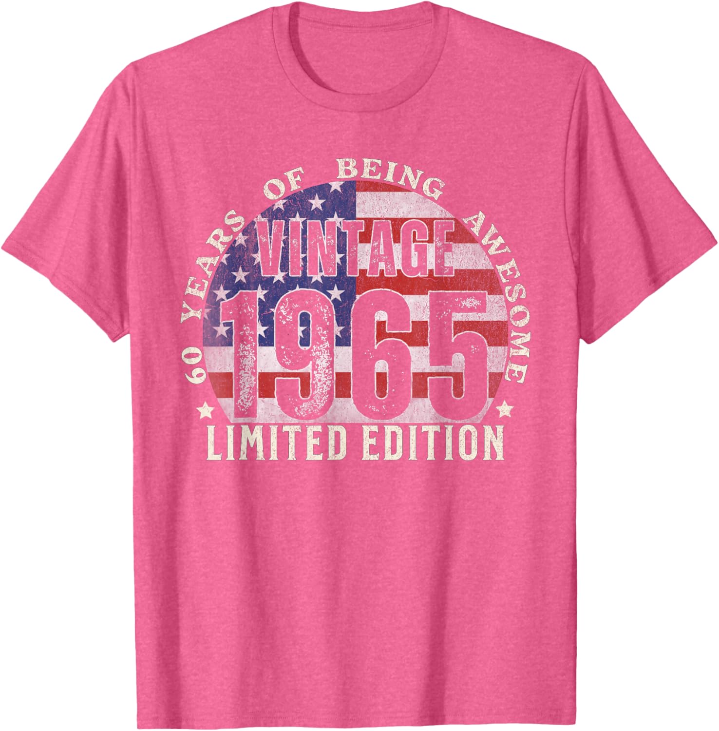 Vintage 1965 60th Birthday T-Shirt for a Unique Gift Celebration - 6