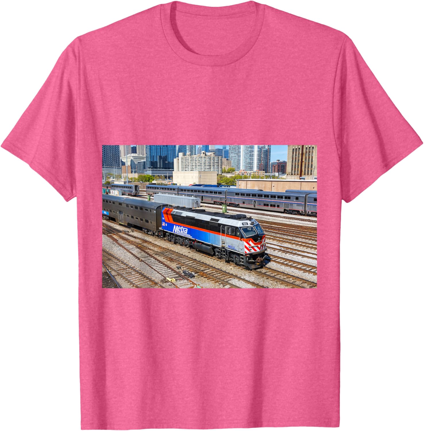 Metra 192 At Union Station T-Shirt Perfect for Commuters and Fans - 6