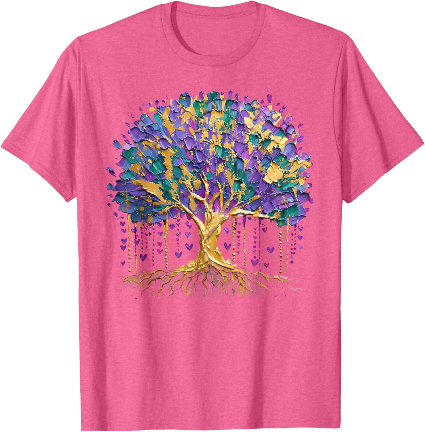 Mardi Gras Bead Tree Festival T-Shirt for Men and Women 2025 - 24