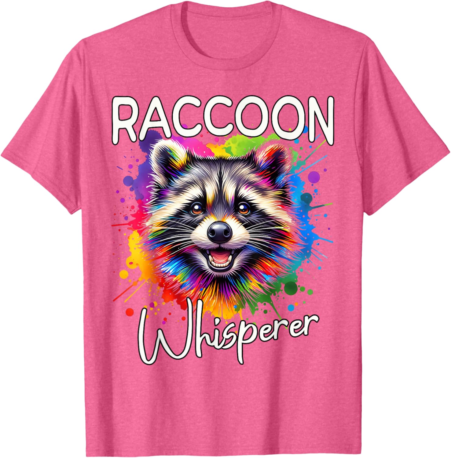 Cute North American Raccoon Whisperer T-Shirt for Animal Lovers - 24