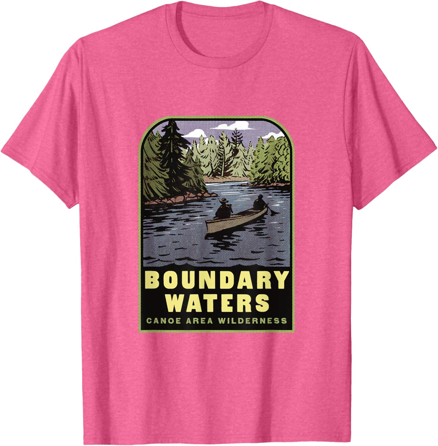 Boundary Waters Canoe Area Minnesota T-Shirt for Outdoor Adventures - 7