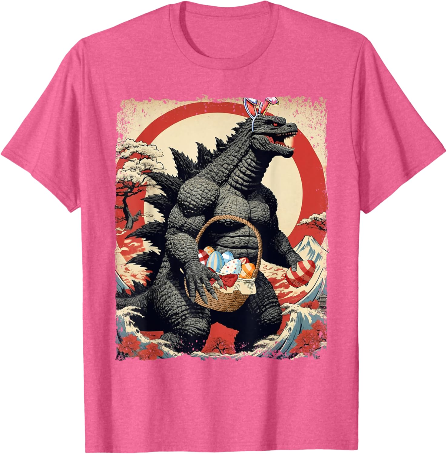 Kaiju Easter Vintage Shirt for Kids featuring Monster Eggs T-Shirt - 14