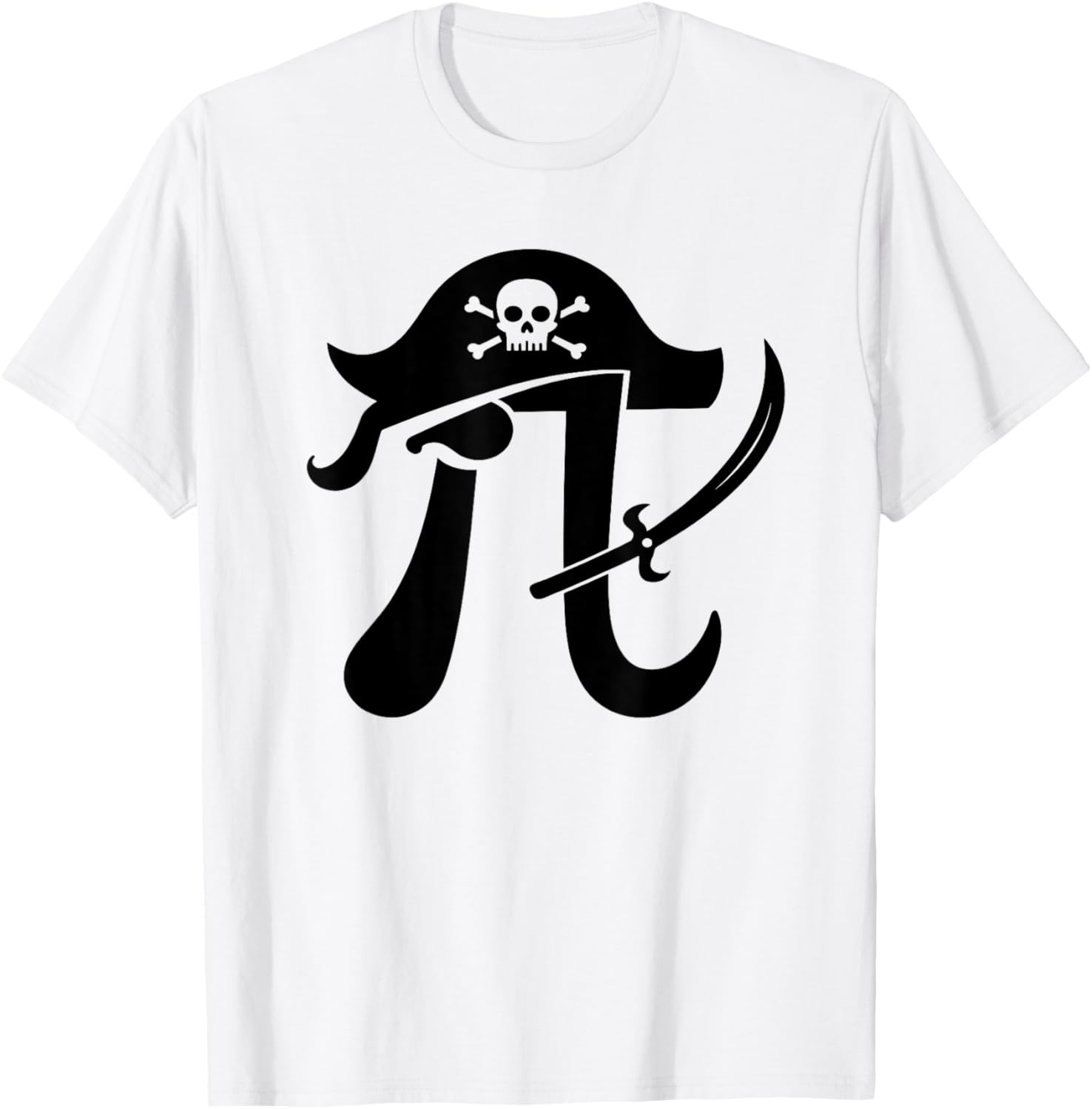 Funny Pirate Math Teacher T-Shirt for Pi Day Lovers and Math Enthusiasts - 8