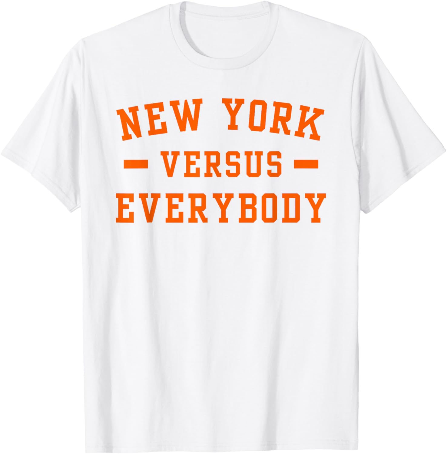 New York Versus Everybody T-Shirt for Men and Women – Stylish Apparel - 20