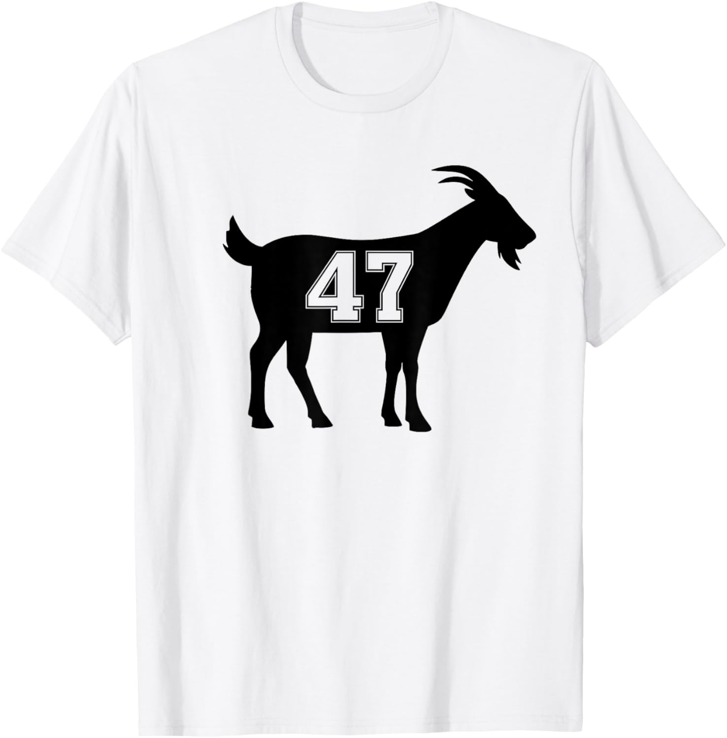 Funny Goat 47 Trump T-Shirt for Fans of President Trump and Humor - 17