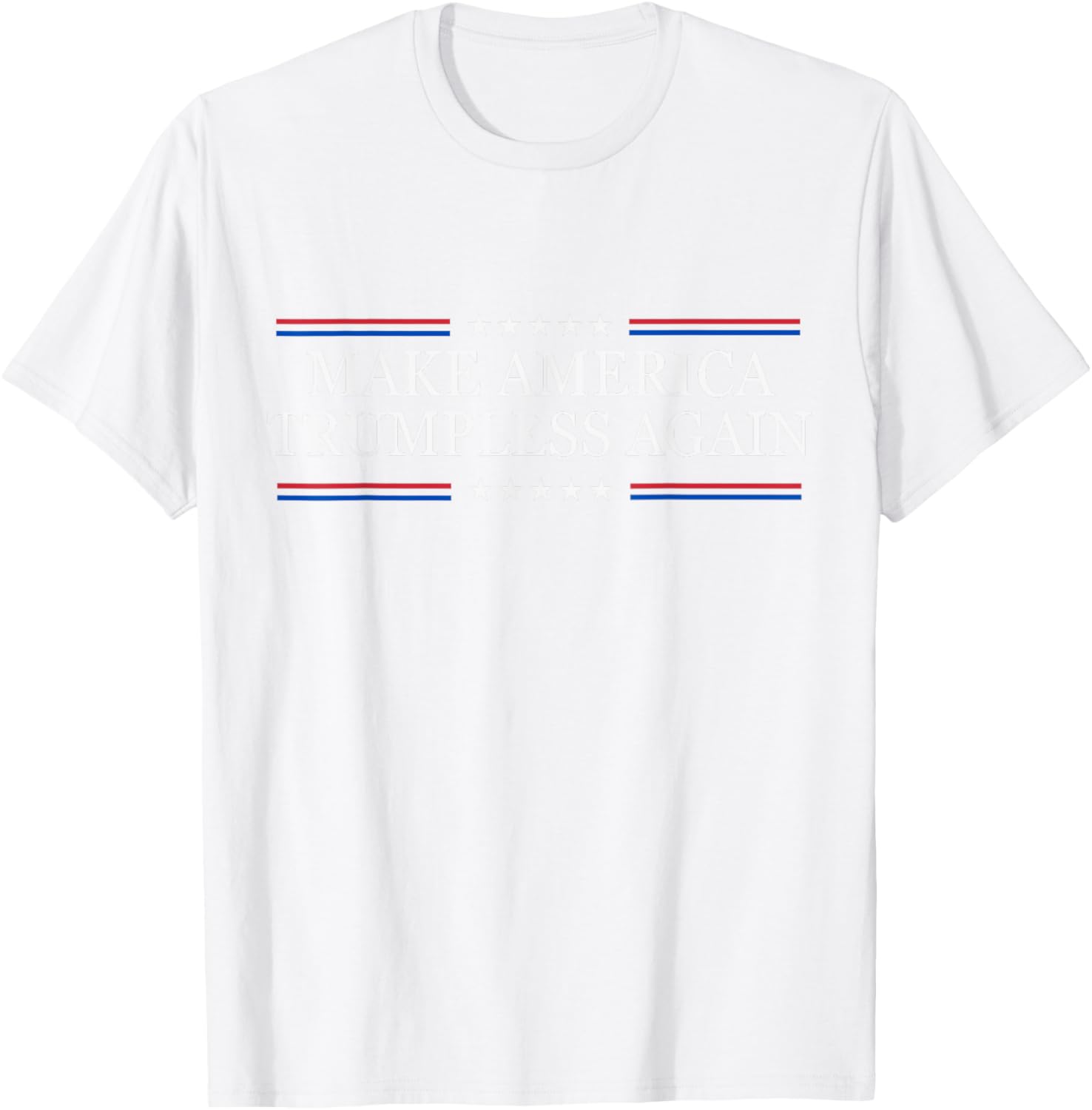 Funny Anti-Trump T-Shirt Make America Trumpless Again for Activists - 5