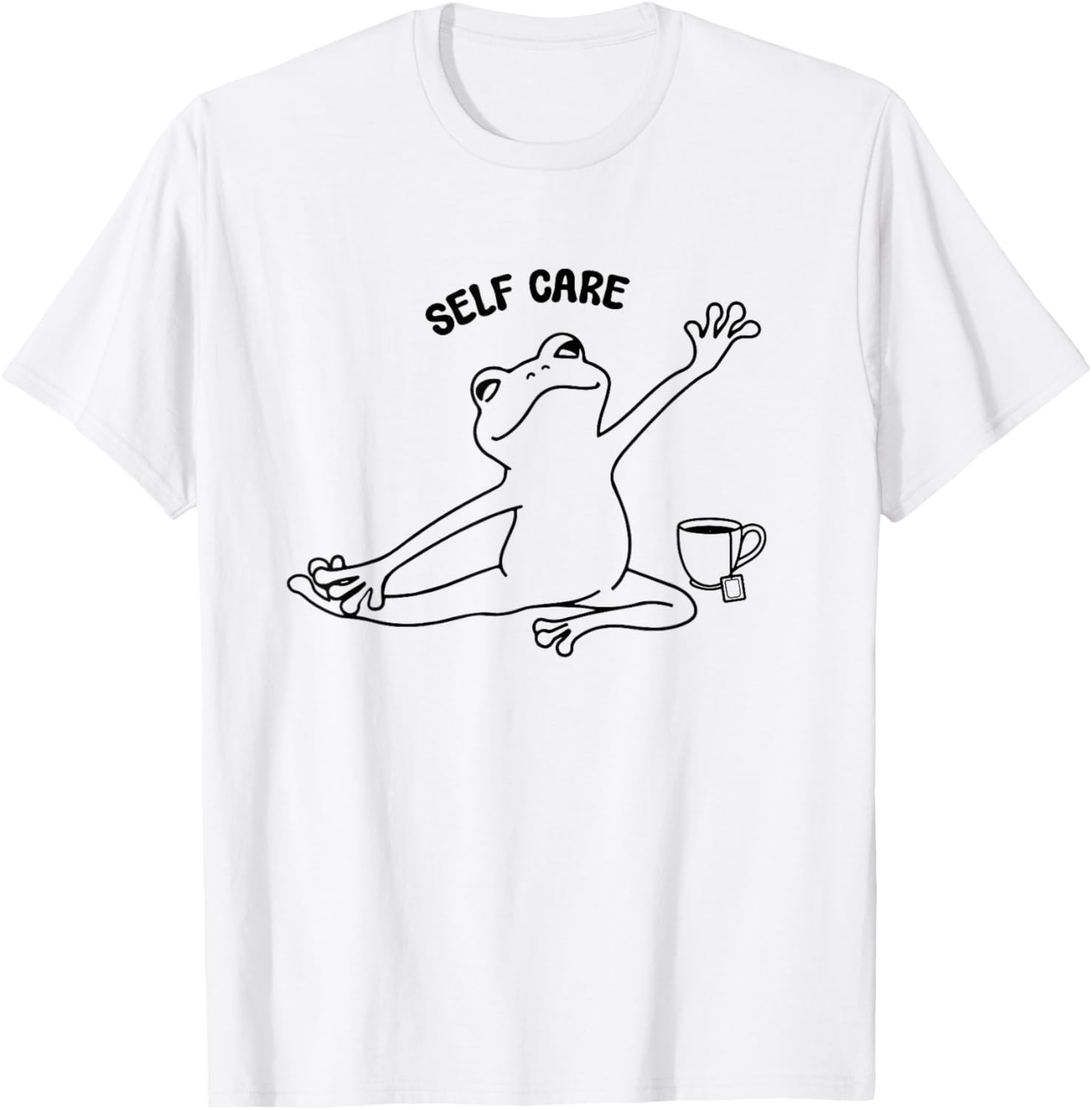 Self Care Frog T-Shirt Fun and Relaxing Apparel for Frog Lovers - 11