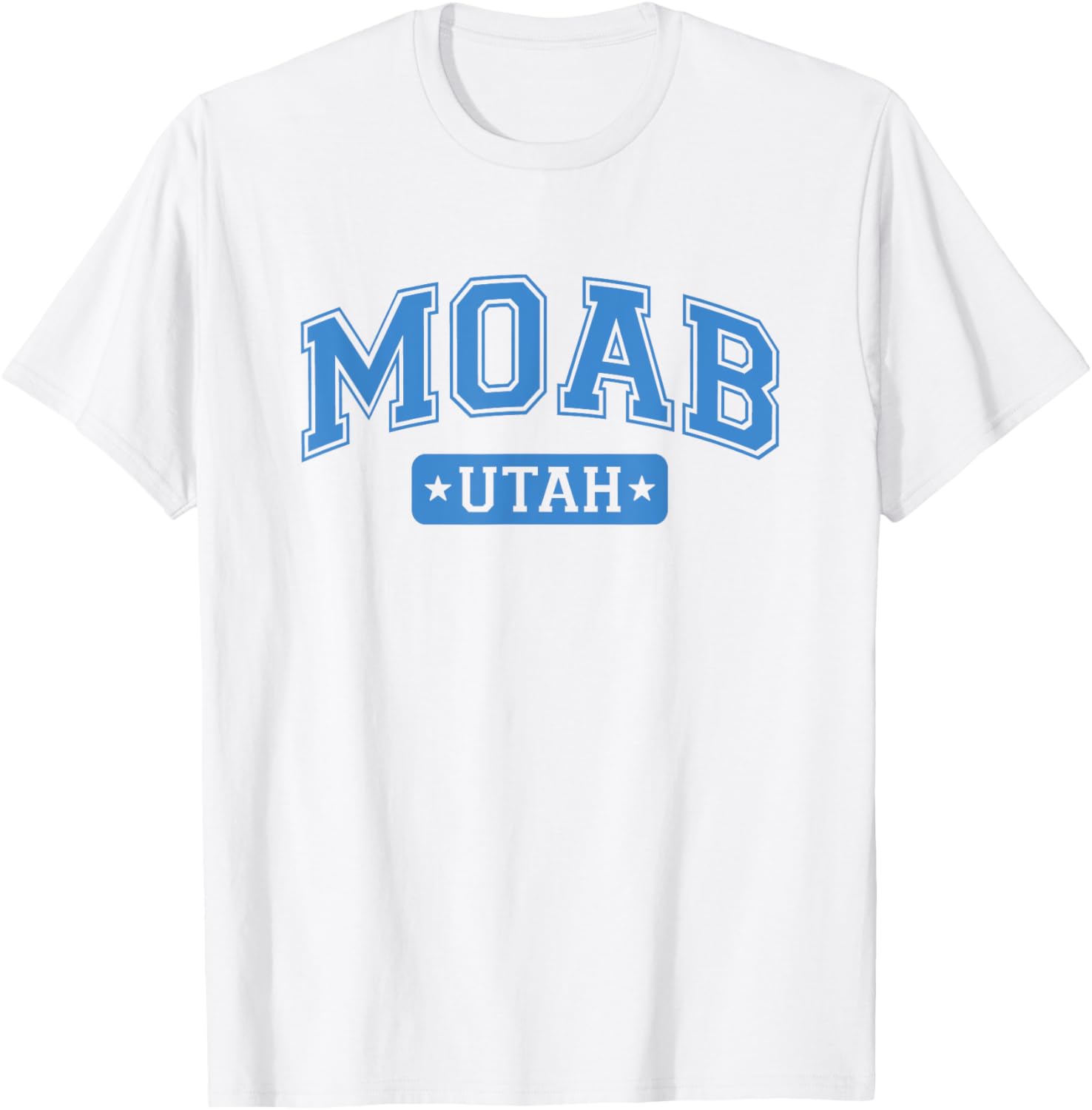 Moab Utah Classic Text Design T-Shirt for Adventure Lovers - 7