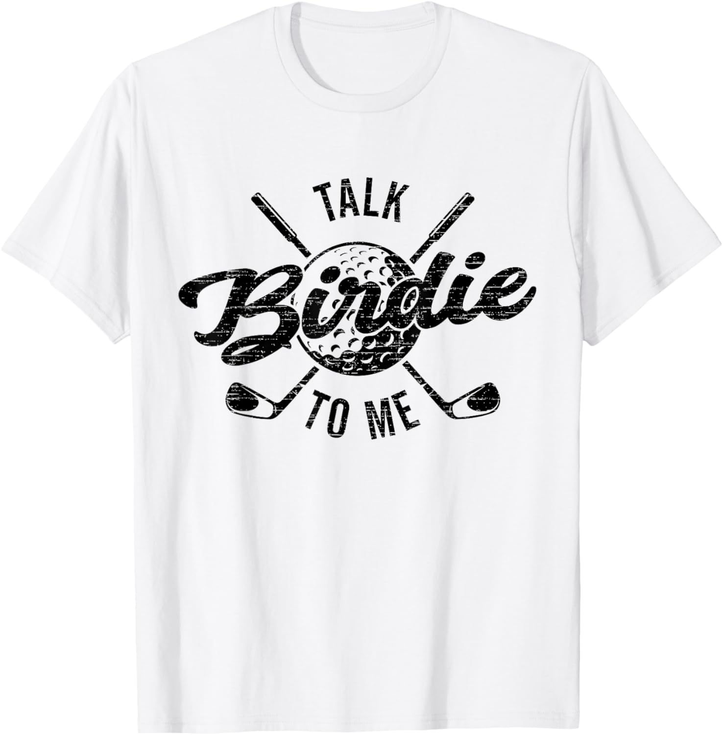 Funny Golf T-Shirt Talk Birdie To Me for Dad and Golf Lovers - 2