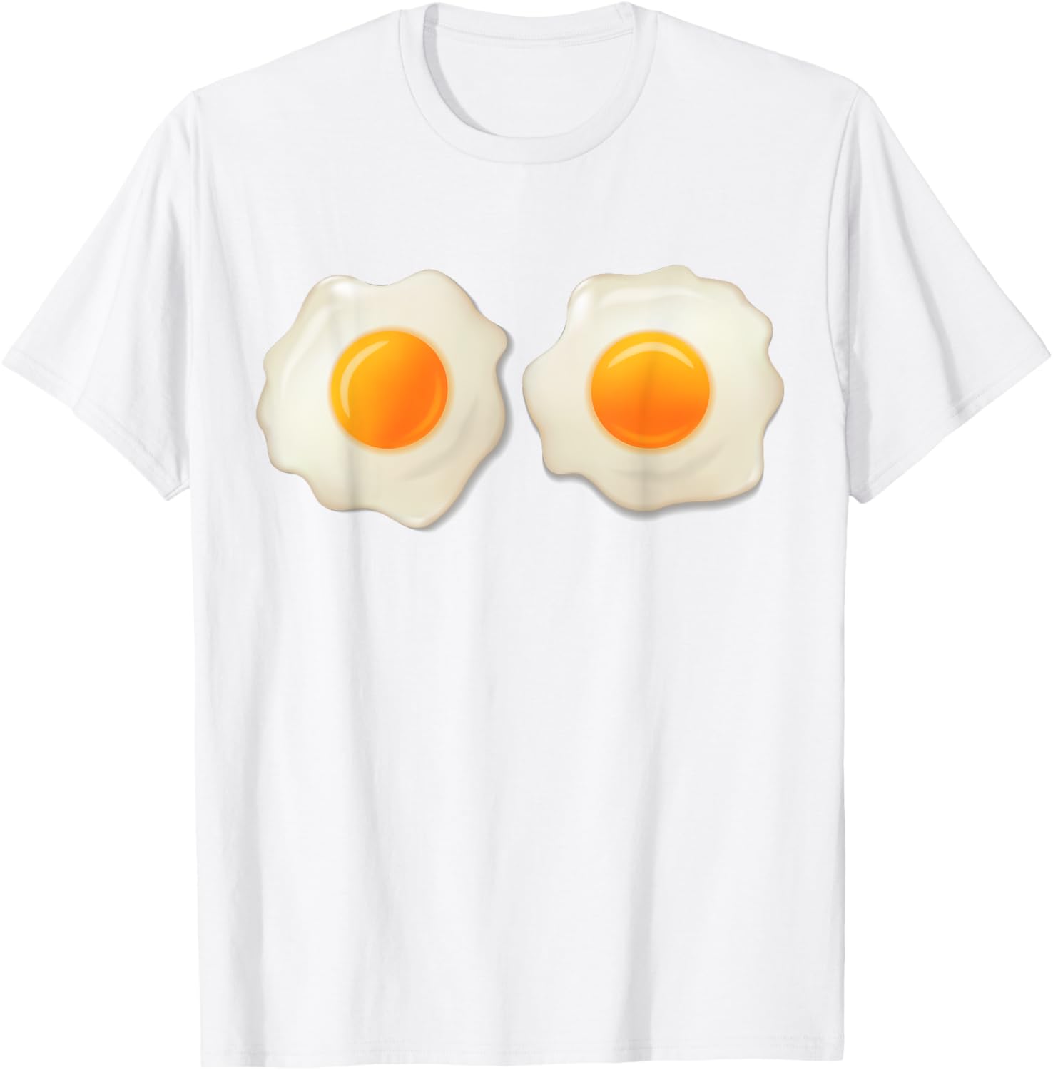 Double Fried Eggs Sunny Side Up T-Shirt for Food Lovers and Fun Apparel - 18
