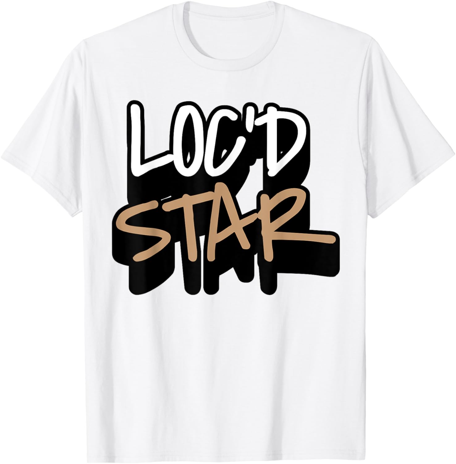 Funny Locs T-Shirt for Women - Melanin Humor Dreadlocks Apparel - 1