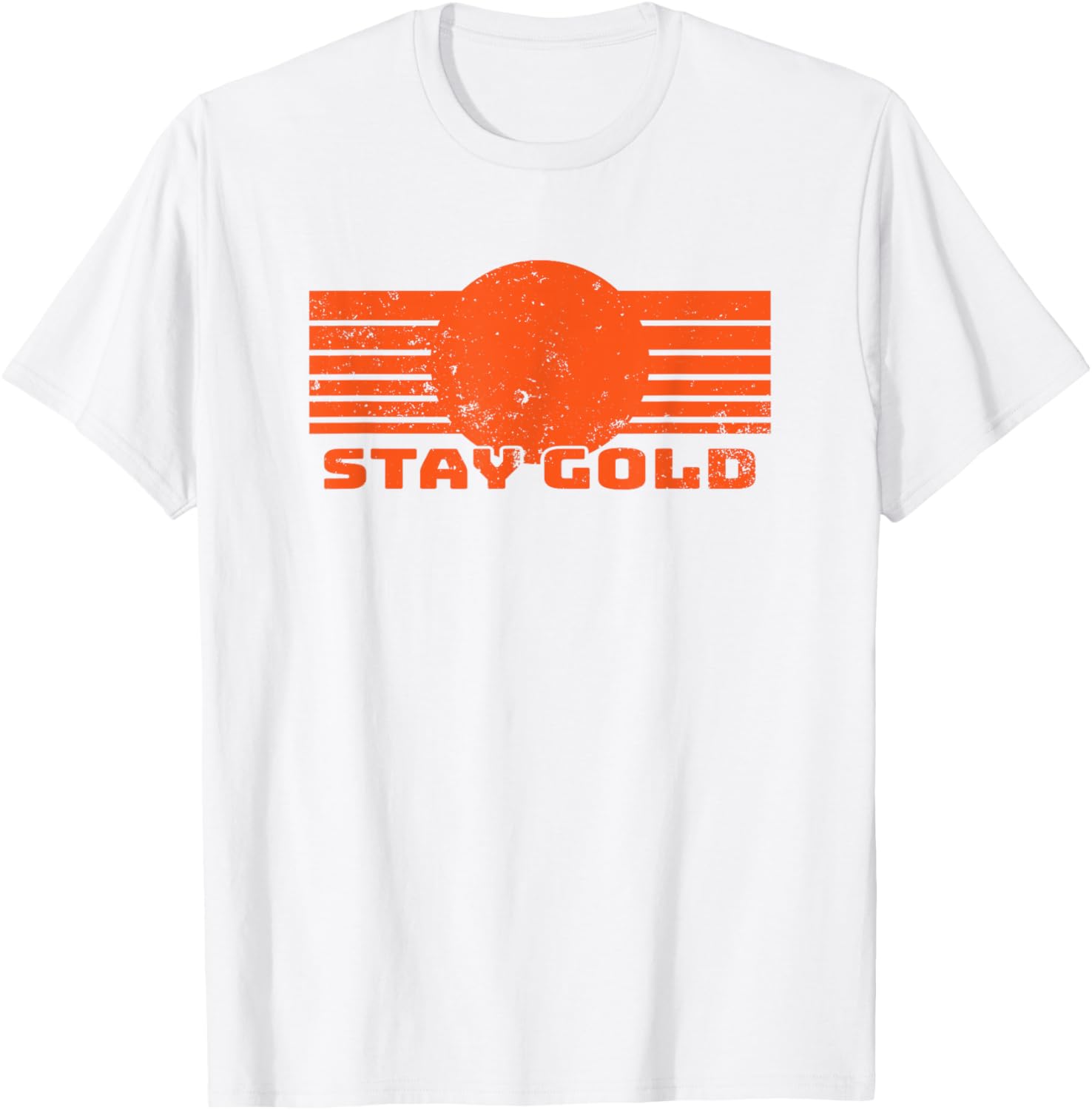 Stay Golden Outsiders Vintage 80s Graphic Tee for Men - 5
