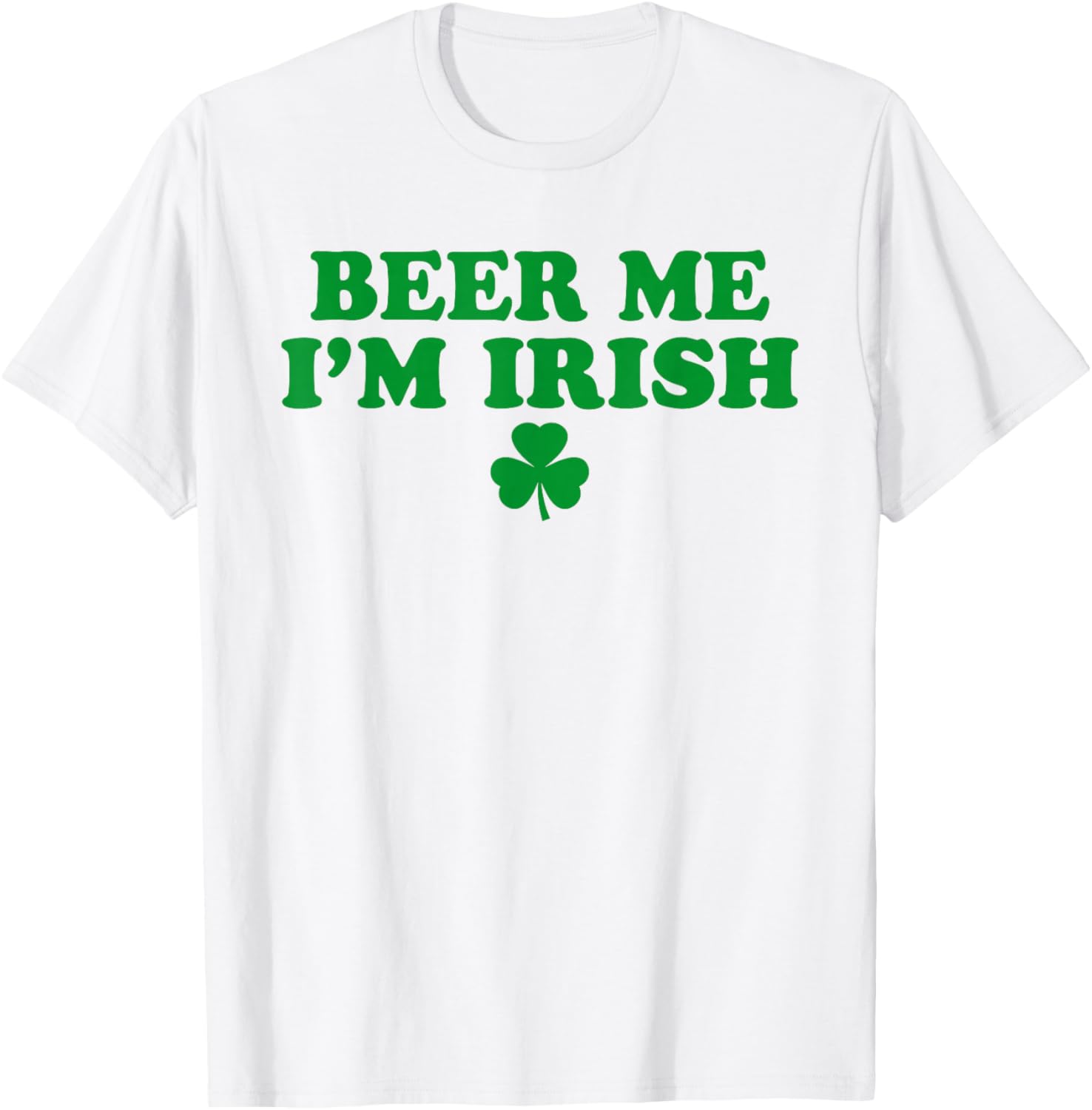 Funny Irish Shamrock Beer Me T-Shirt for St Patricks Day Celebration - 5