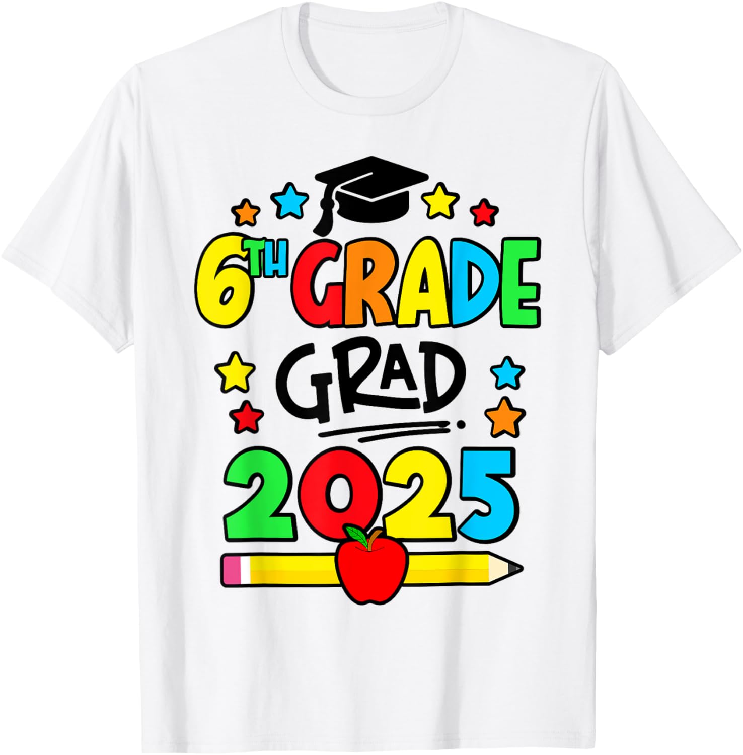 Sixth Grade Graduation T-Shirt 2025 Perfect for Elementary School Celebrations - 15