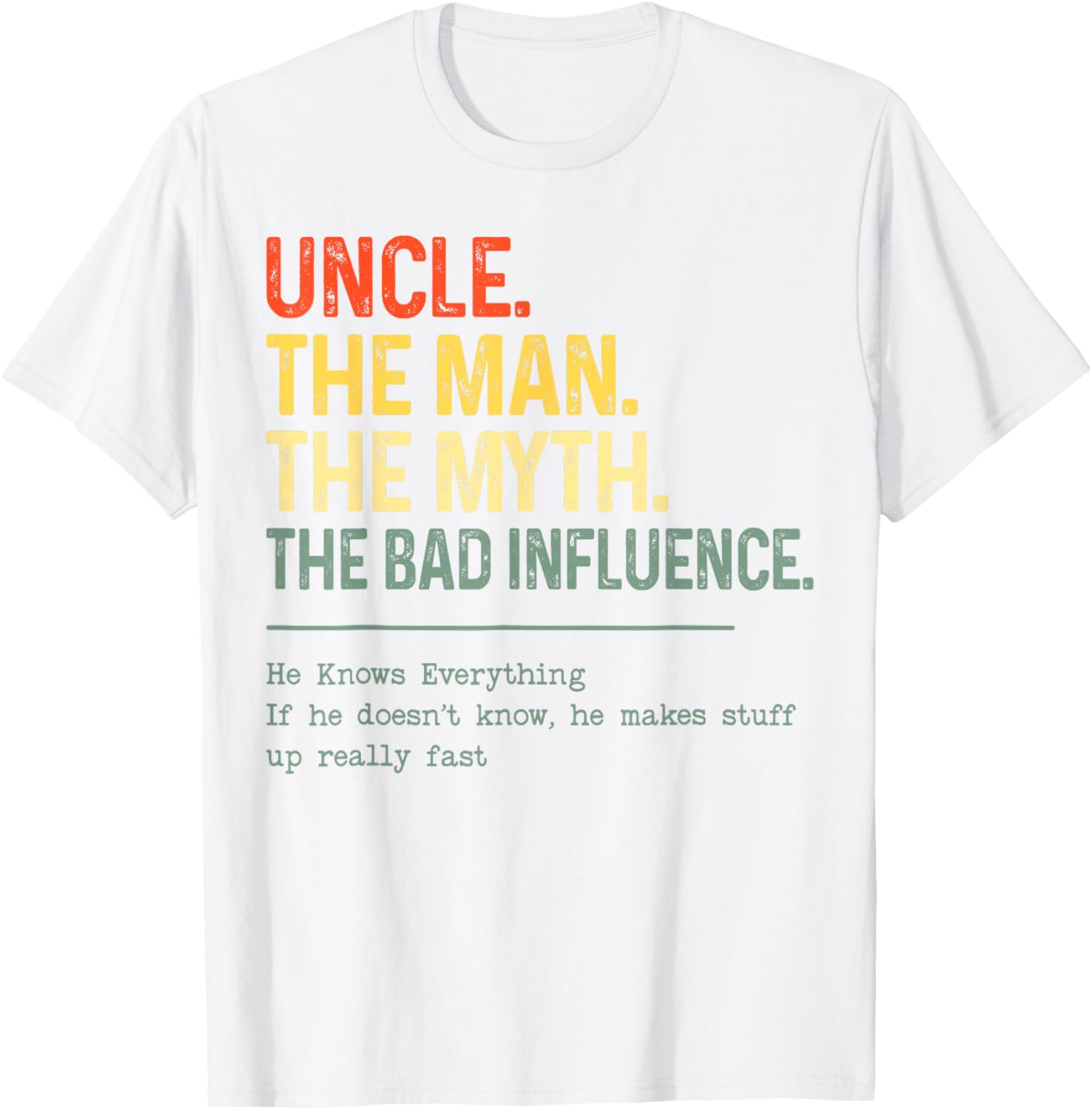 Vintage Cool Uncles Club Funny T-Shirt for Men and Boys, Perfect Gift! - 16