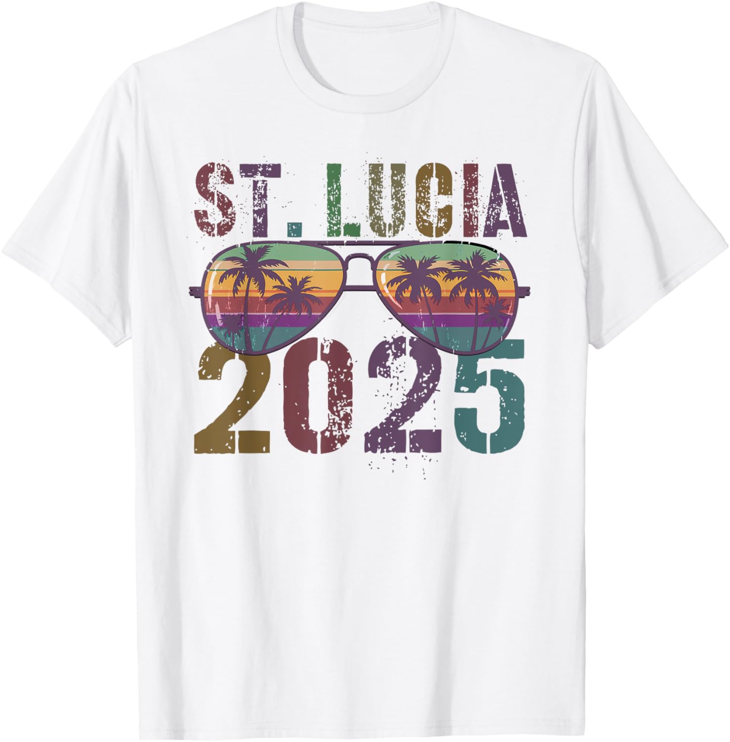 Kids St Lucia 2025 Cruise Vacation Matching Family Mom T-Shirt - 6
